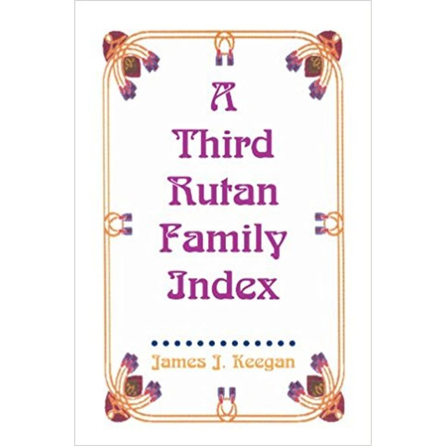 Rutan Family Index - Premium Quality for Home & Office Organization | Perfect for Filing, Document Storage, and Easy Access