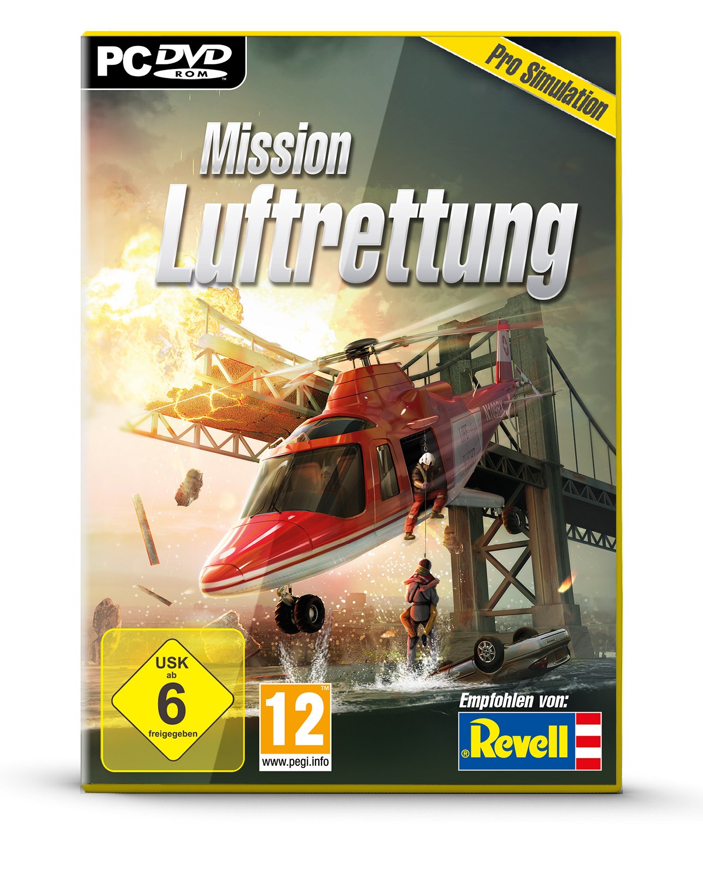 Mission Luftrettung (PC) - Helicopter Rescue Simulation Game for Windows | Realistic Emergency Missions & Flight Training | Perfect for Aviation Enthusiasts & Gamers