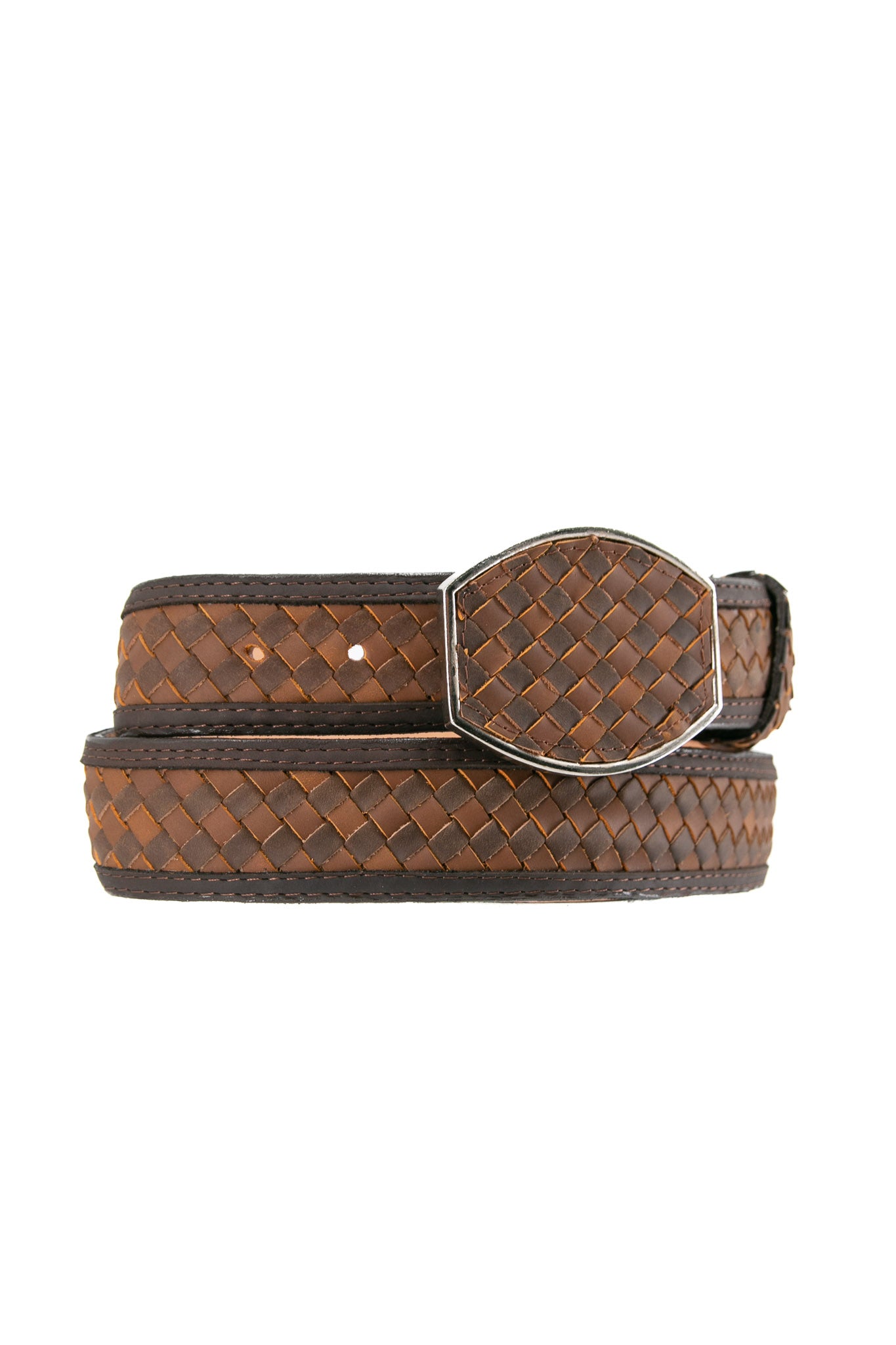 Premium Serbia Woven Cowboy Belt for Men & Women - Western Style Leather Strap - Final Sale - Perfect for Rodeo, Country Music Festivals & Western Fashion Outfits