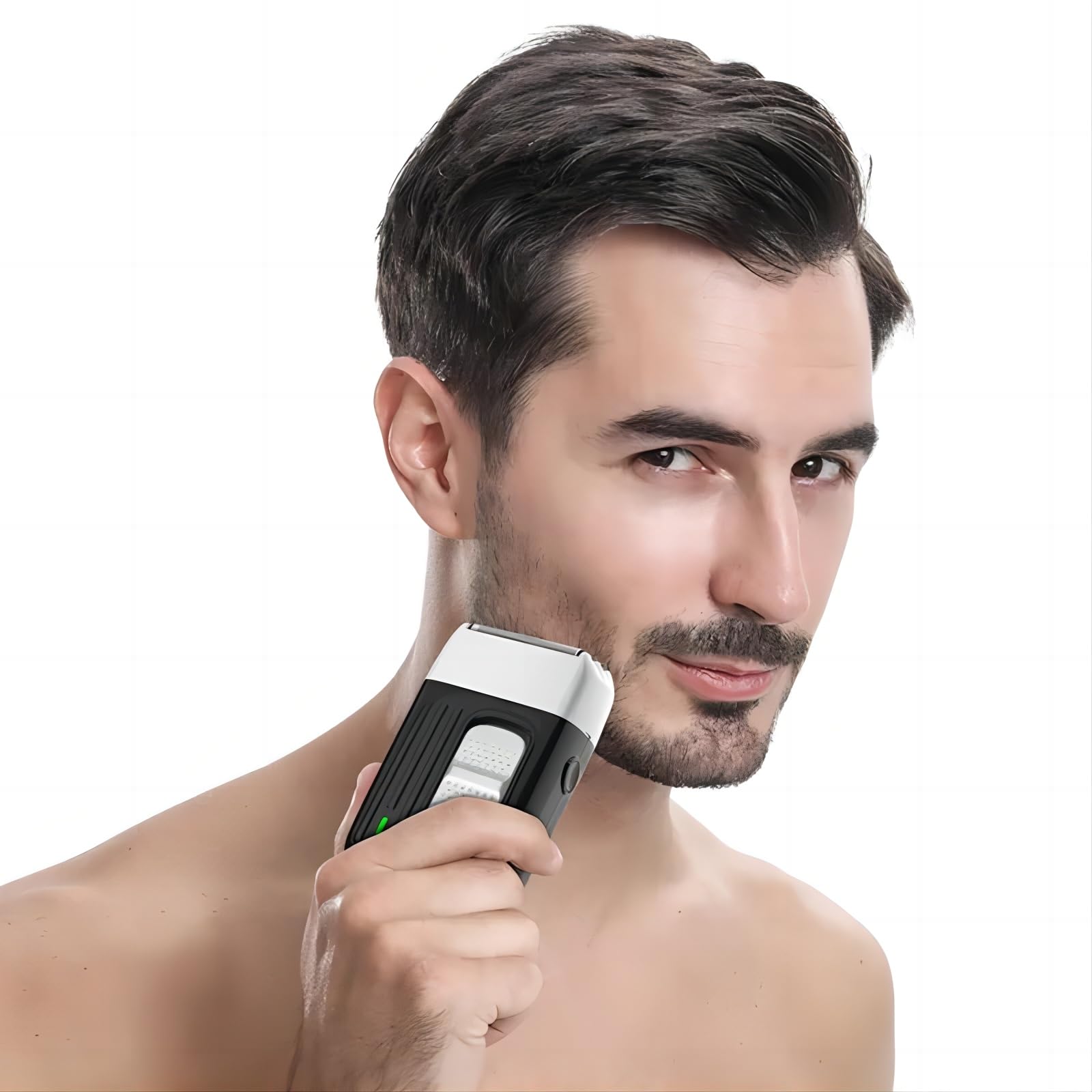 Premium Electric Razor for Men - Rechargeable Cordless Foil Shaver with 3 Blades for Smooth & Precise Shaving | Perfect for Travel, Home & Office Use