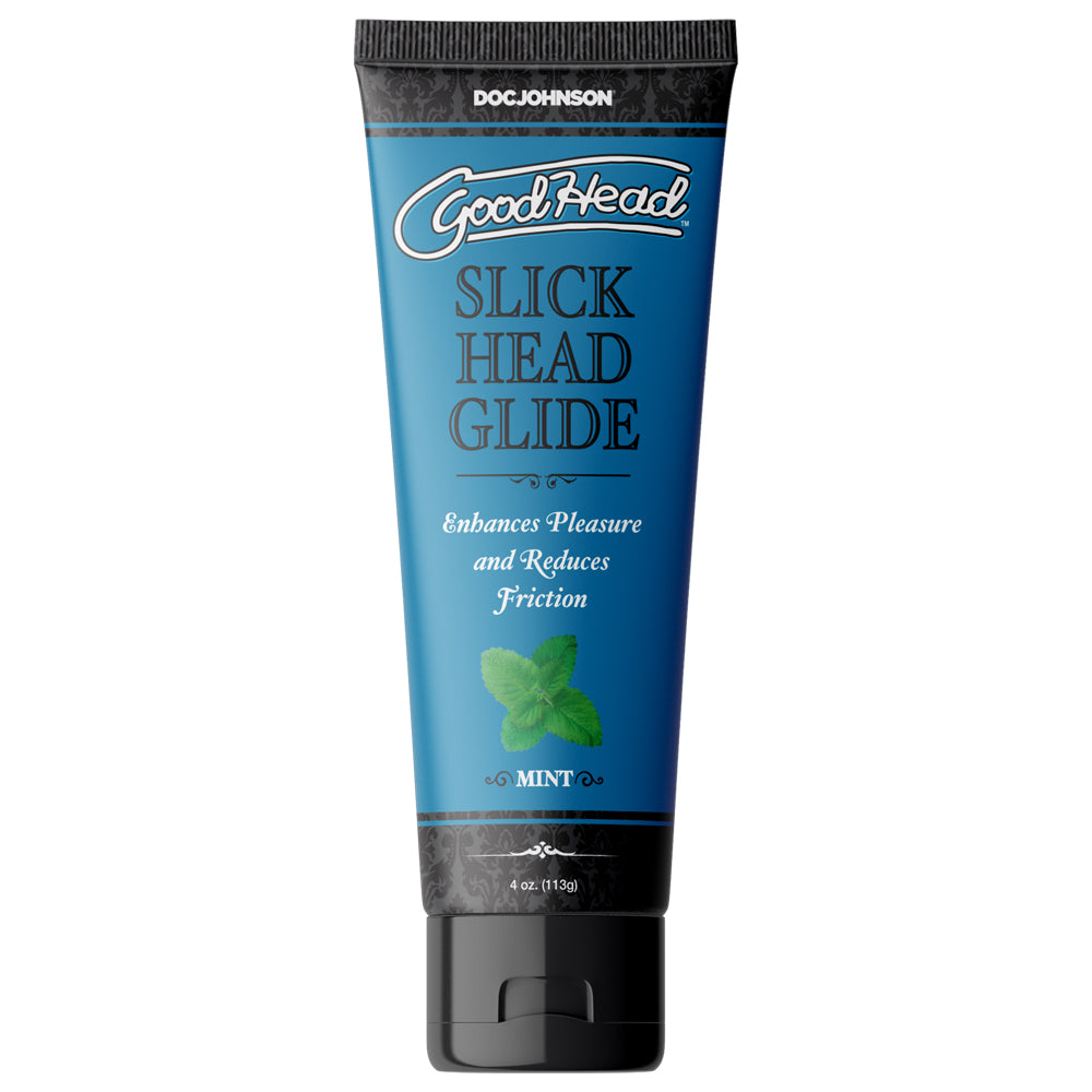 GoodHead Slick Head Glide Flavored Lubricant - Water-Based Personal Lubricant for Men & Women - Enhances Intimacy & Massage - Strawberry, Cherry & Vanilla Flavors - Perfect for Couples & Sensual Moments