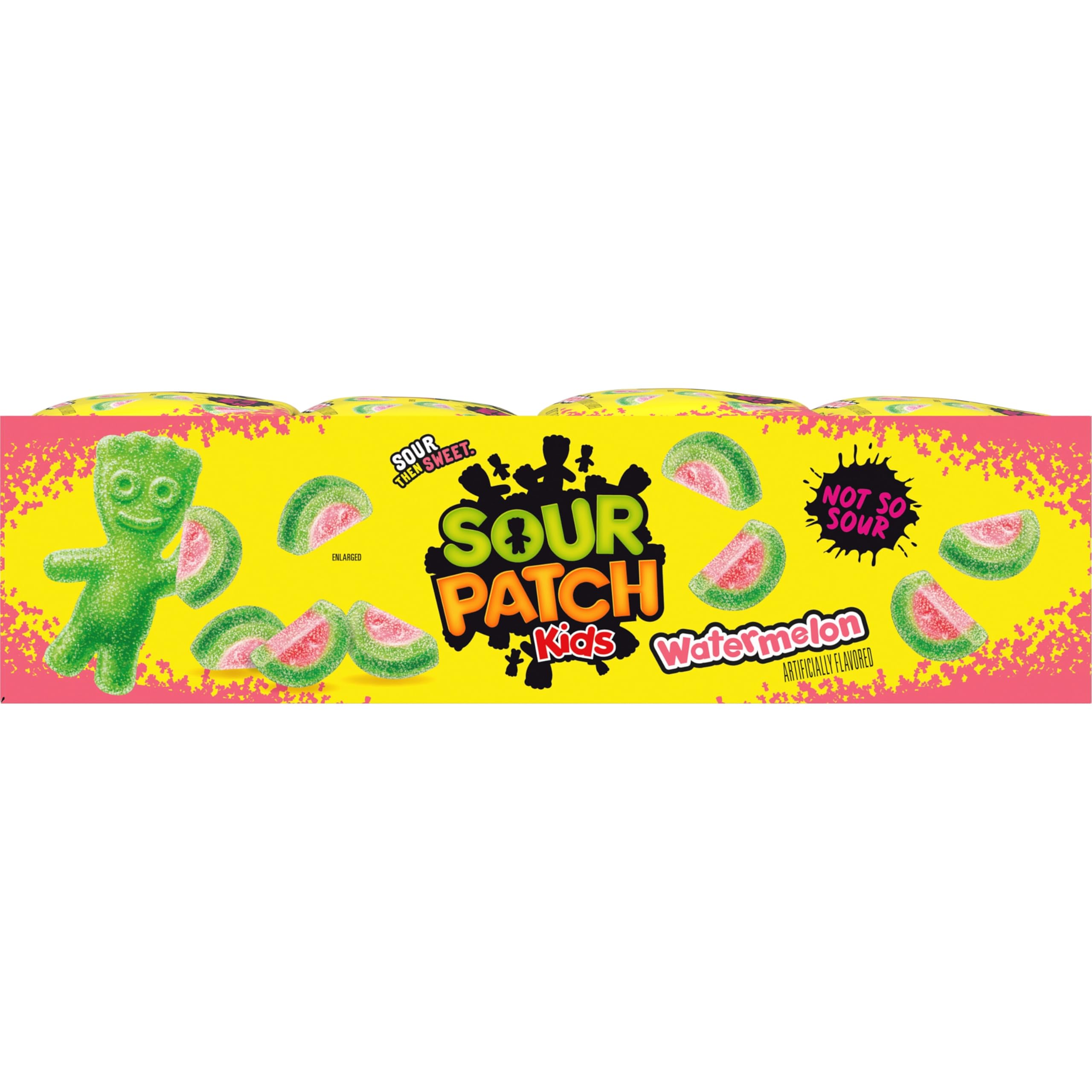 Sour Patch Kids Watermelon Soft & Chewy Candy - Bulk Pack of 24 (2 oz Bags) - Sweet & Tangy Treats for Parties, Movie Nights & Snacking