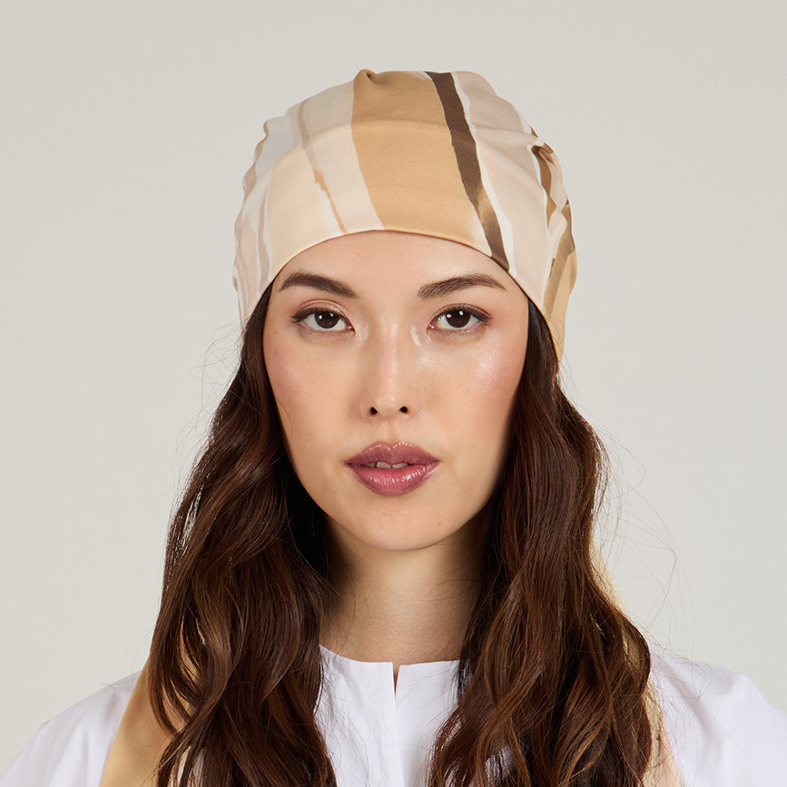 Gigi Satin Headscarf for Women - Soft & Shiny Hair Wrap - Perfect for Sleep, Travel, and Fashion Accessories