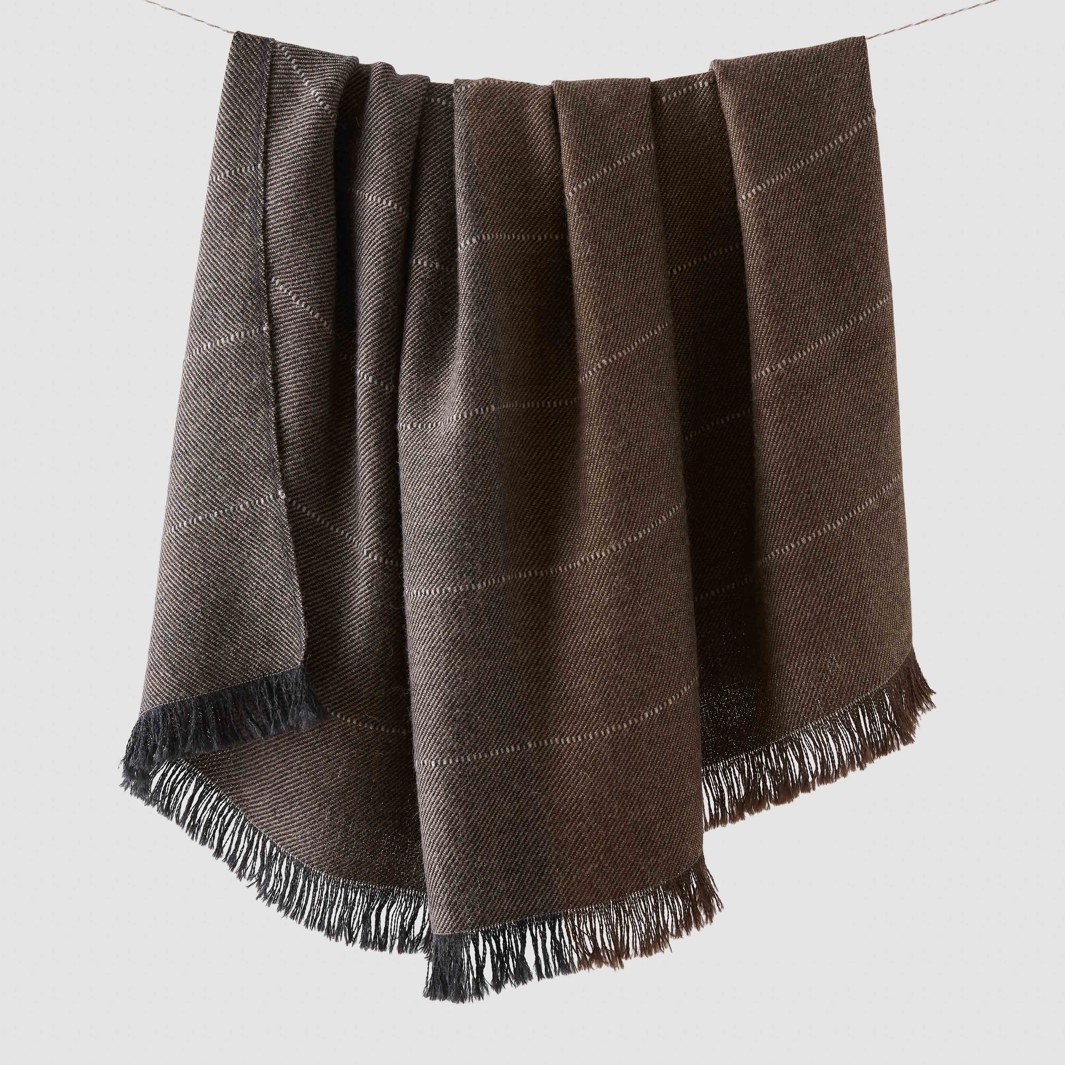 Soft Marisol Alpaca Throw Blanket - Luxurious 100% Alpaca Wool for Cozy Home & Travel - Perfect for Sofa, Bed, and Outdoor Picnics