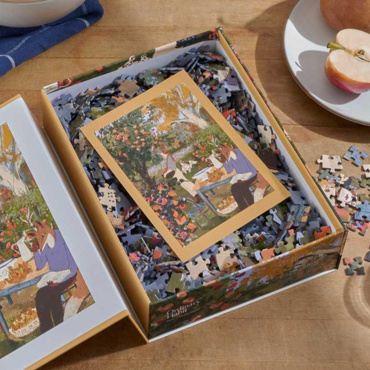 1000 Piece Countryside Fall Landscape Jigsaw Puzzle for Adults - Relaxing Autumn Scenery Puzzle Game for Family & Friends Bonding
