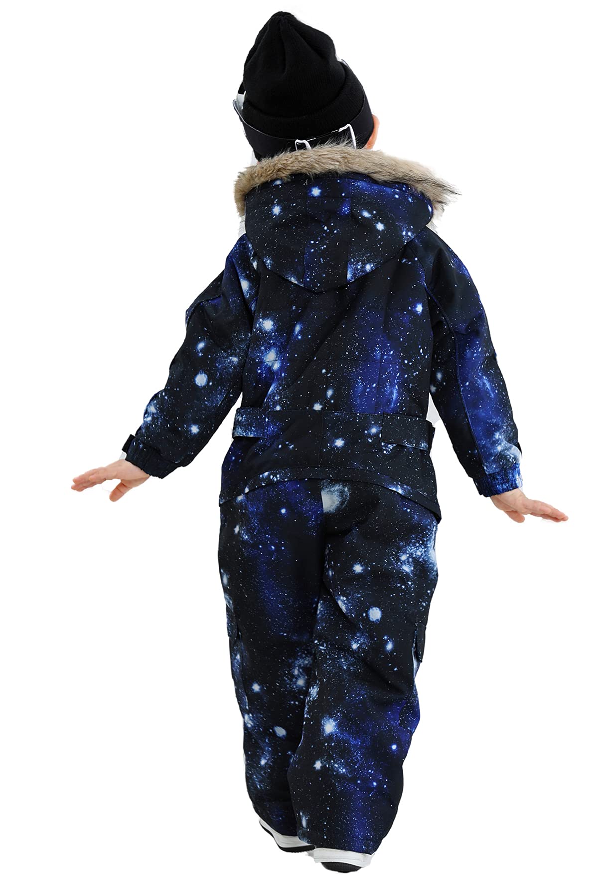 Kids Waterproof Snowsuits for Girls & Boys - Colorful Winter One-Piece Ski Coveralls & Jumpsuits | Warm Snow Play, Skiing, Outdoor Winter Activities