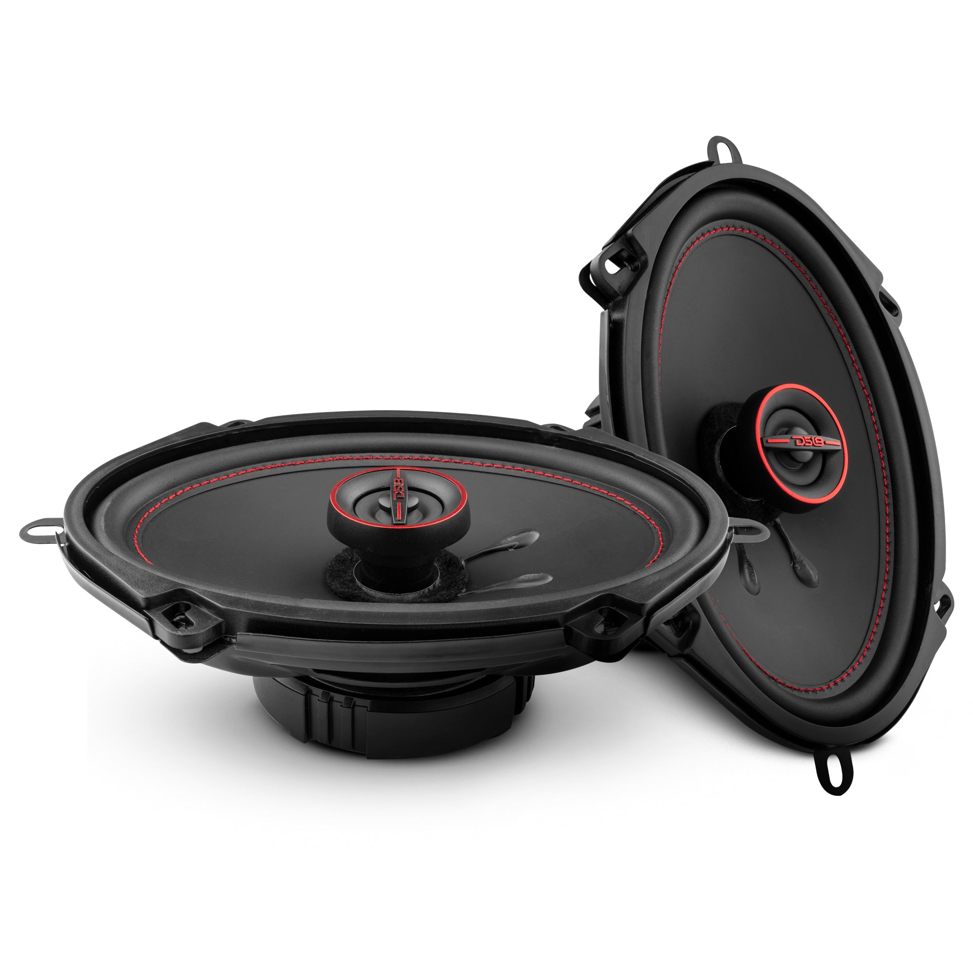 GEN X 5x7 2-Way Coaxial Car Speakers - 50 Watts RMS, 4 Ohm Impedance - Perfect for Car Audio Upgrades & Replacement Speakers