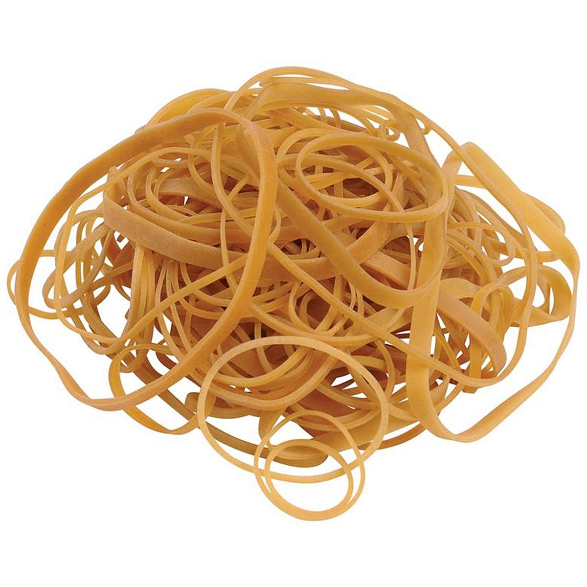 Premium Rubber Bands Assorted Sizes (100g) - Multi-Purpose Elastic Bands for Office, School, Crafts & Home Organization