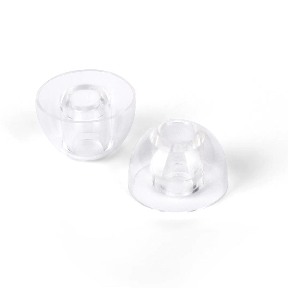 TWISTURA Stars Crystal Clear Liquid Silicone Eartips for 4.2mm & 6mm Nozzle - Comfortable Noise Isolation Ear Tips for AirPods, Galaxy Buds & Wireless Earbuds - Perfect for Workouts, Travel & Daily Use