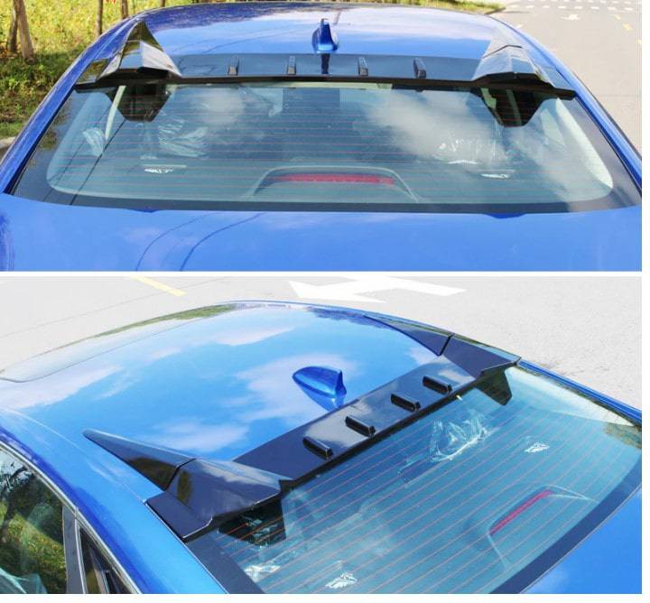 2022-2025 Honda Civic Sedan Type R Style Rear Roof Spoiler Wing - ABS Material, Aerodynamic Design - Perfect for Car Enthusiasts & Street Racing Style Upgrades