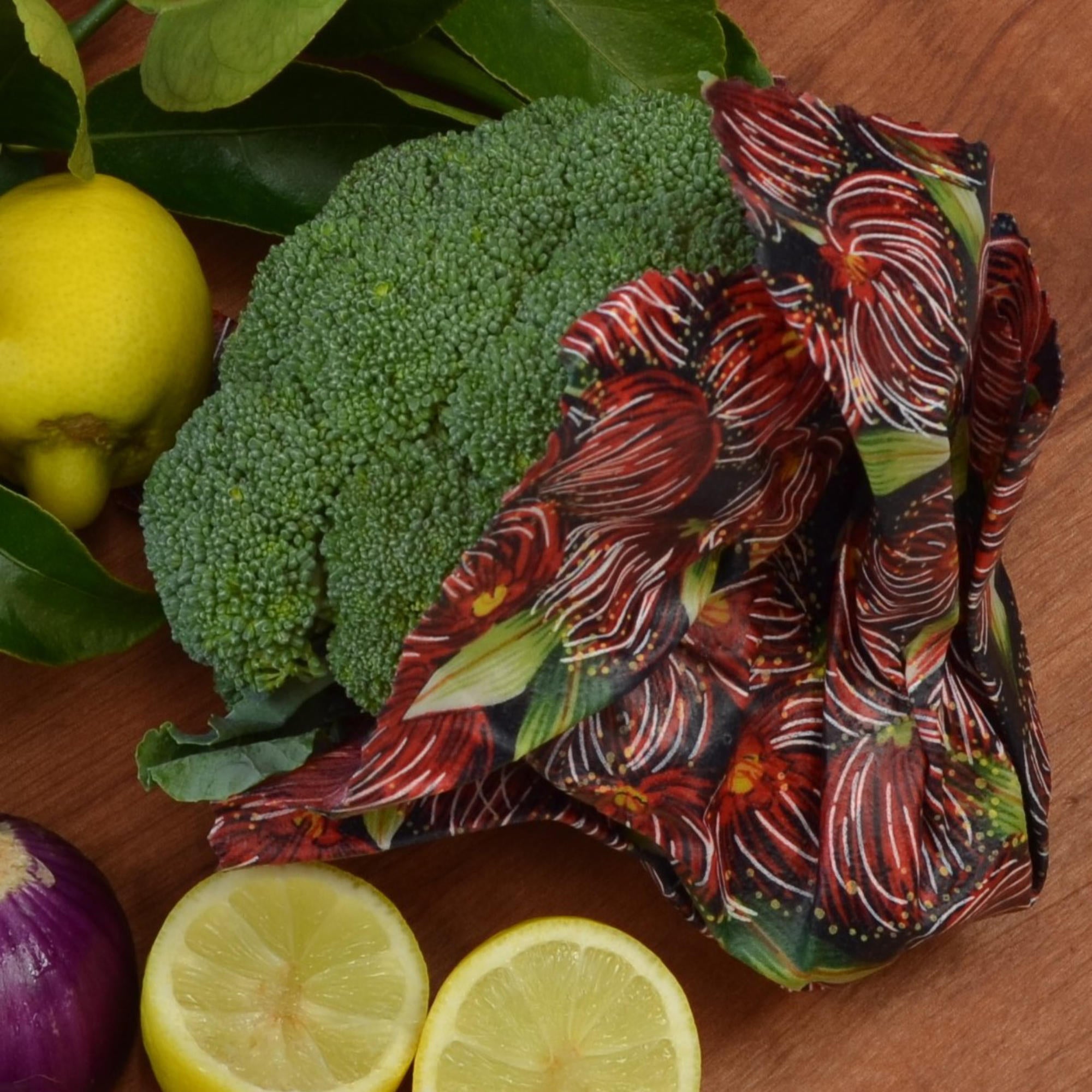Eco-Friendly Beeswax Food Wraps - Pohutukawa Perfect Core Collection | Reusable Sustainable Food Storage for Sandwiches, Fruits & Leftovers | Plastic-Free Kitchen Essentials