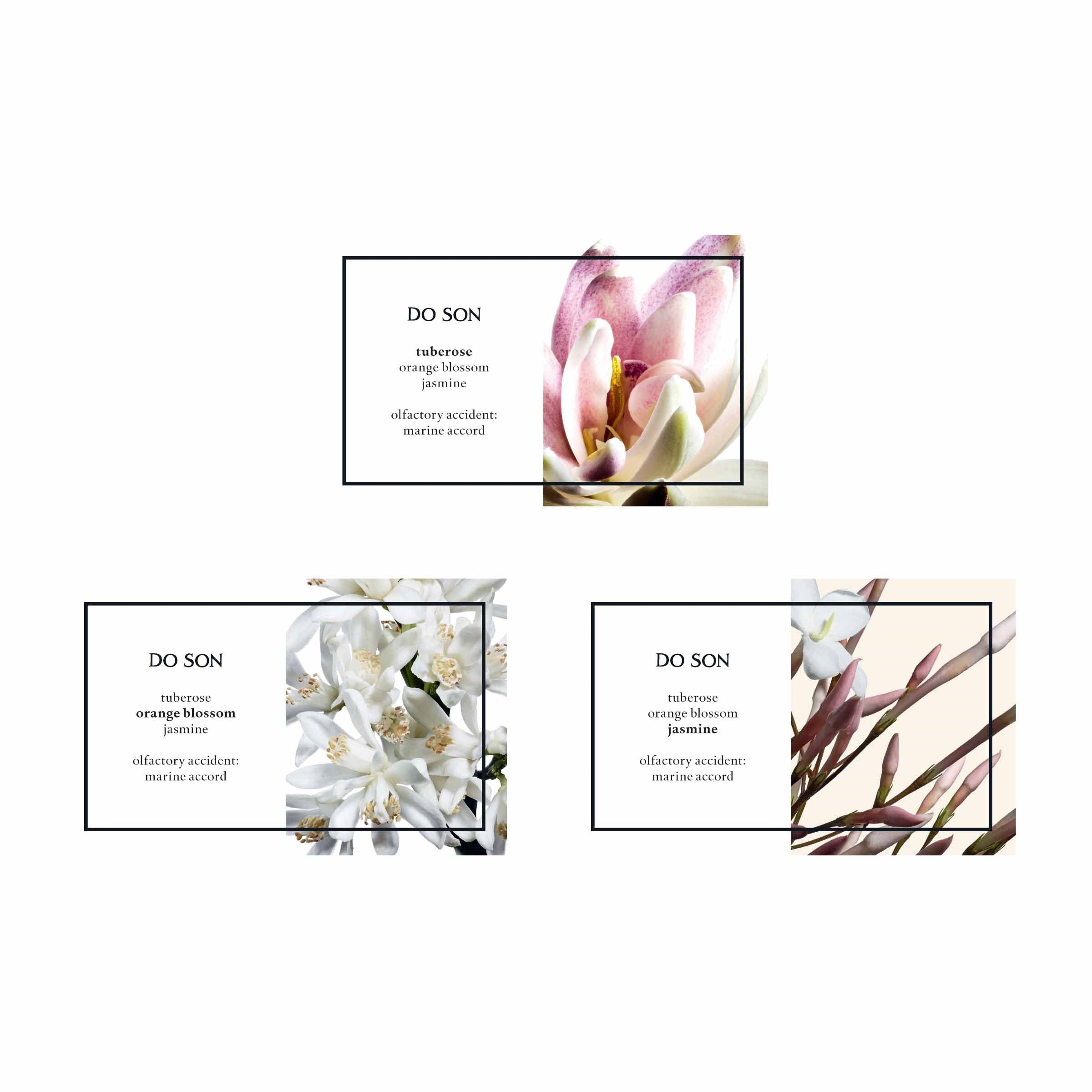 Do Son Eau de Toilette Perfume for Women - Floral Fragrance with Tuberose & Orange Blossom Notes - Perfect for Date Nights & Special Occasions