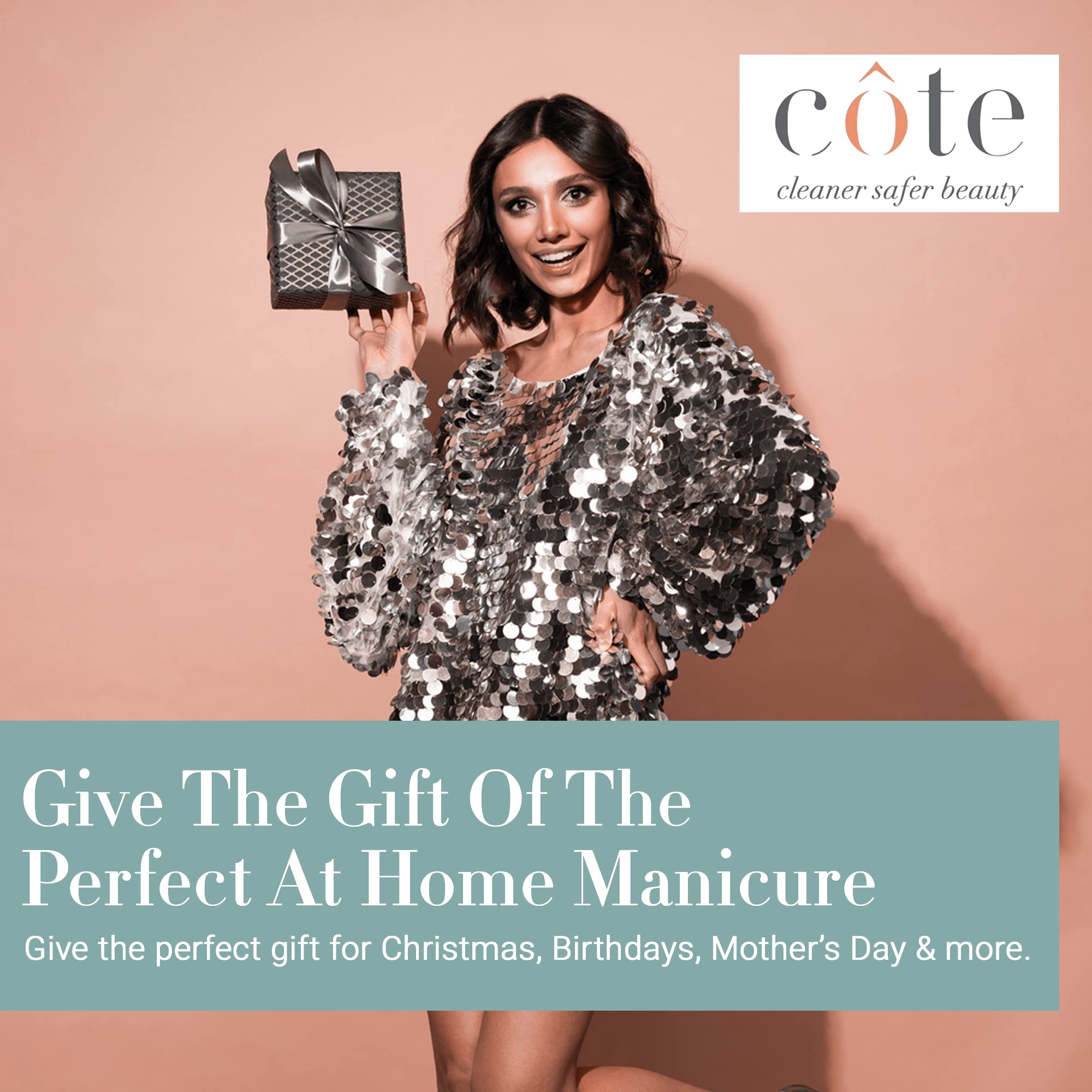 Côte No. 32 Vegan & Cruelty Free Nail Polish - Long Lasting, Non-Toxic Nail Lacquer for Manicures & Pedicures | Perfect for Everyday Wear, Special Occasions & Gift Giving