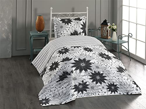 Charcoal White Grey