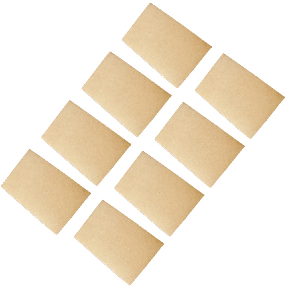 NUOBESTY 120 Pcs Kraft Paper Storage Envelopes - Retro Small Envelopes for Name Cards, Postcards & Photos - Perfect for Wedding Invitations, Business Cards & Scrapbooking