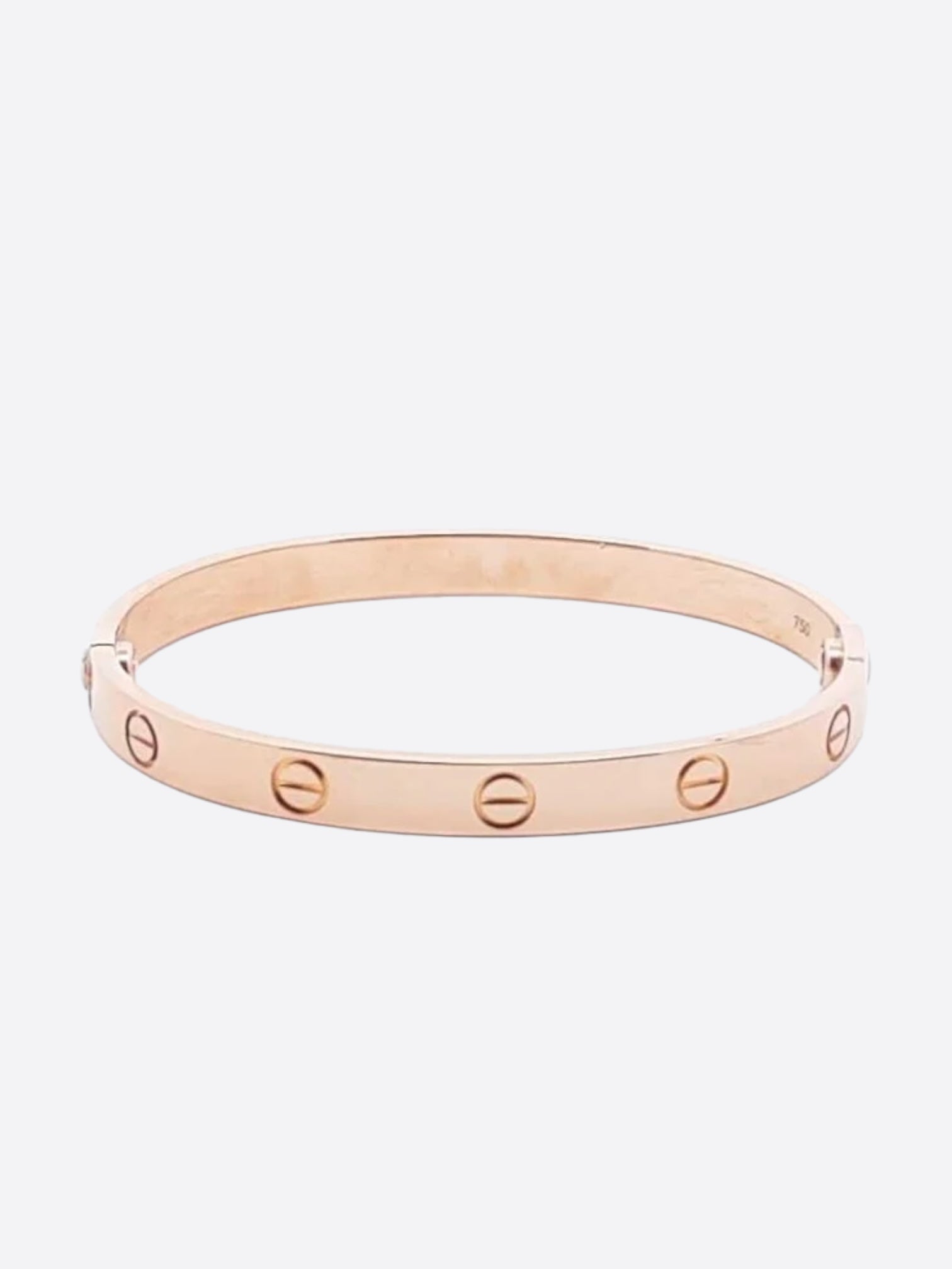 Cartier Rose Gold Love Bracelet - 18K Pink Gold Luxury Jewelry for Women, Romantic Gift for Anniversary & Valentine's Day - Perfect for Date Nights & Special Occasions