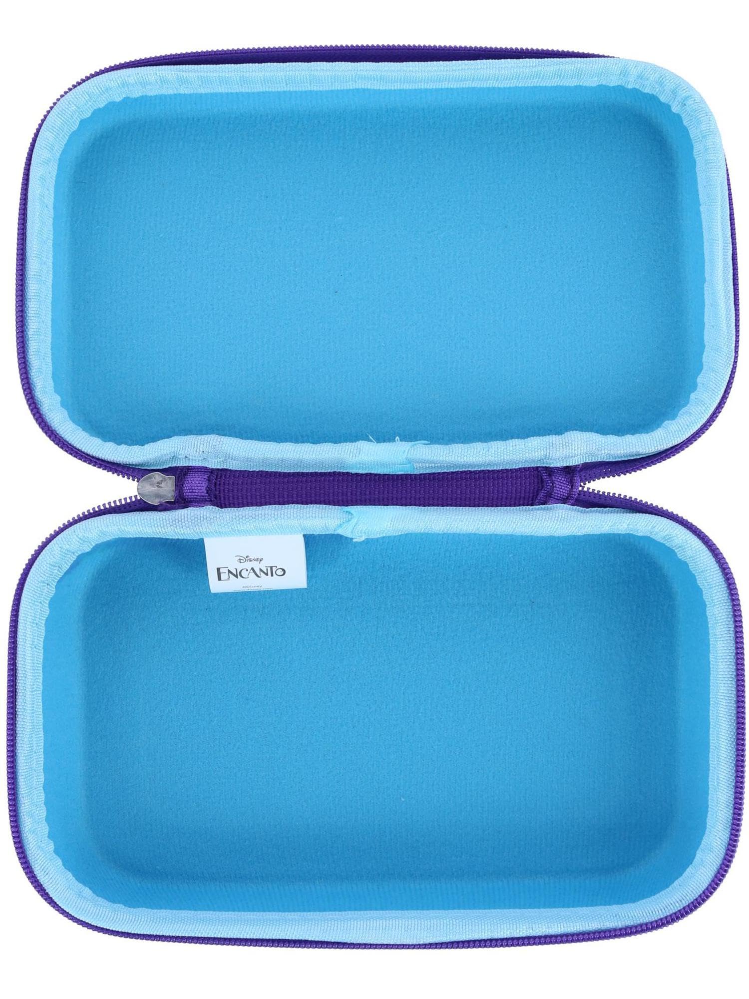 Encanto Molded Superhero Pencil Case - 5x8 Hard-Shell Zippered Storage Box for School Supplies, Markers, Pencils & Crayons - Durable Kids' Organizer for Classroom, Art Class & Homework Station