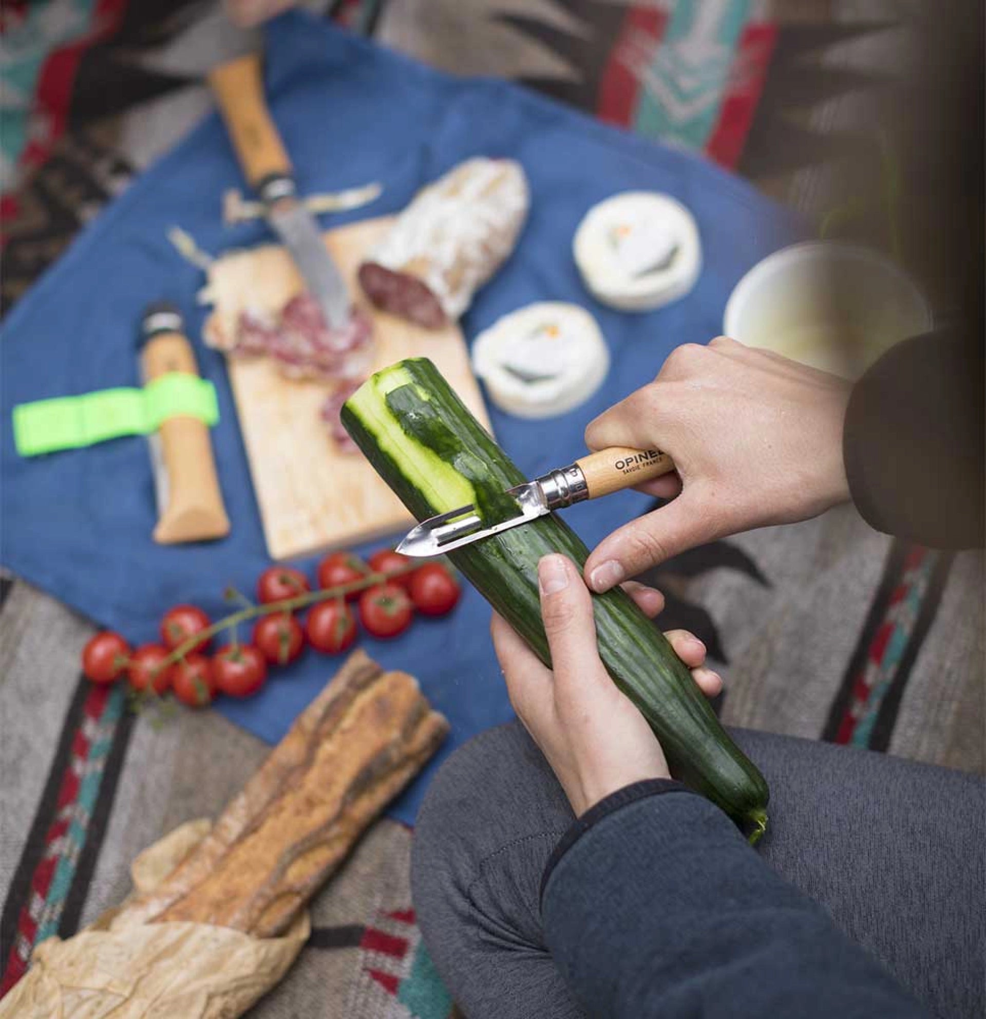 Opinel No.06 Stainless Steel Folding Pocket Knife - Compact & Sharp for Camping, Hiking & Outdoor Adventures