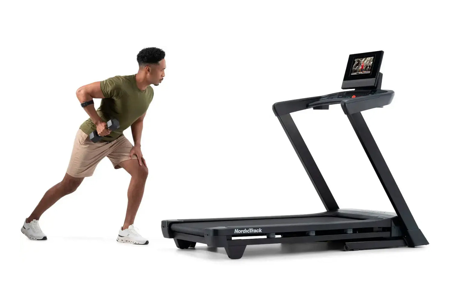 NordicTrack T Series 10 Treadmill - Foldable Home Exercise Equipment for Running & Walking | Perfect for Home Gym, Cardio Workouts & Fitness Training