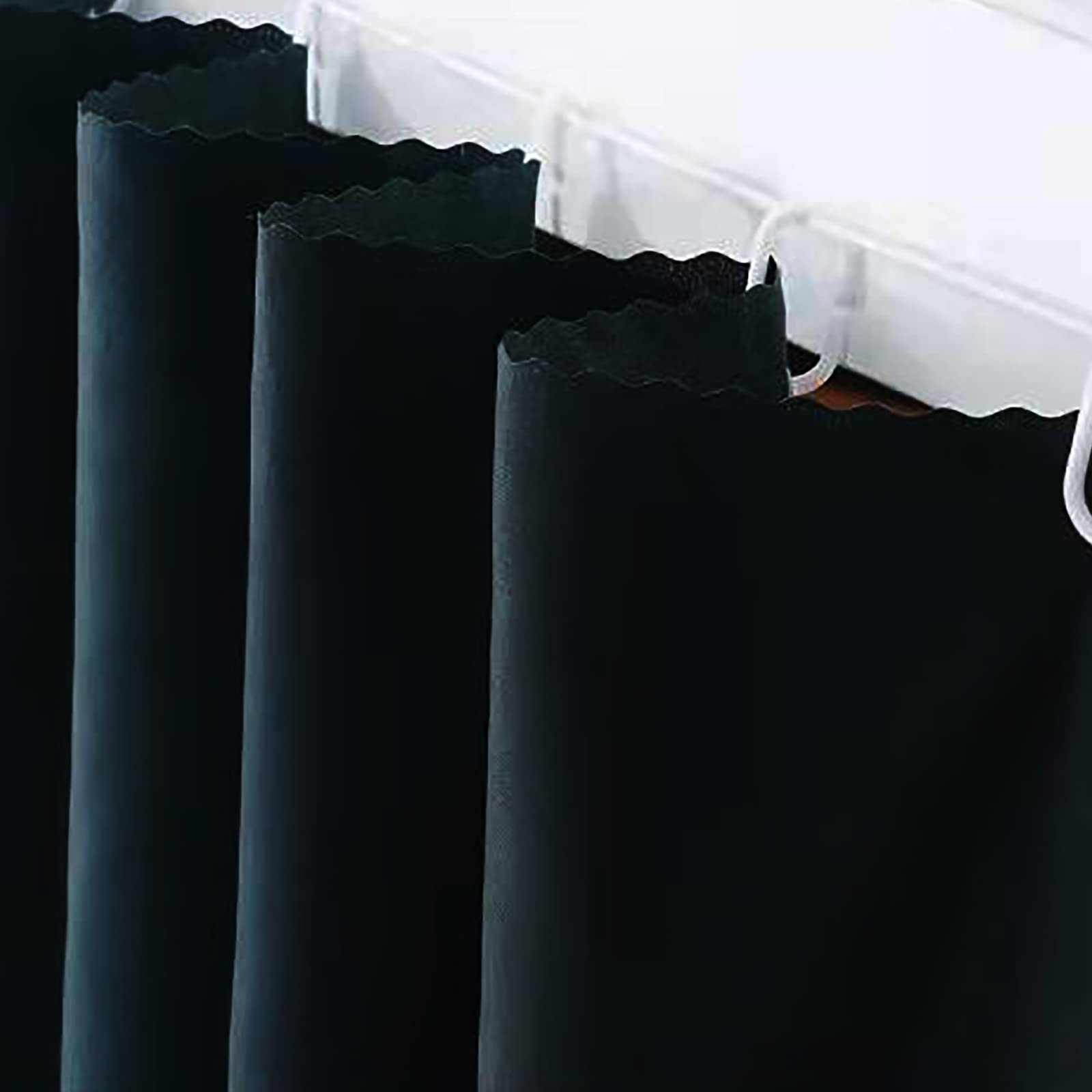 NICEYEA Dorm Bunk Bed Privacy Curtains - Blackout Bed Tent with Hanging Rings & Rope, Dustproof Canopy for College Dorm Rooms, Hostels & Shared Bedrooms