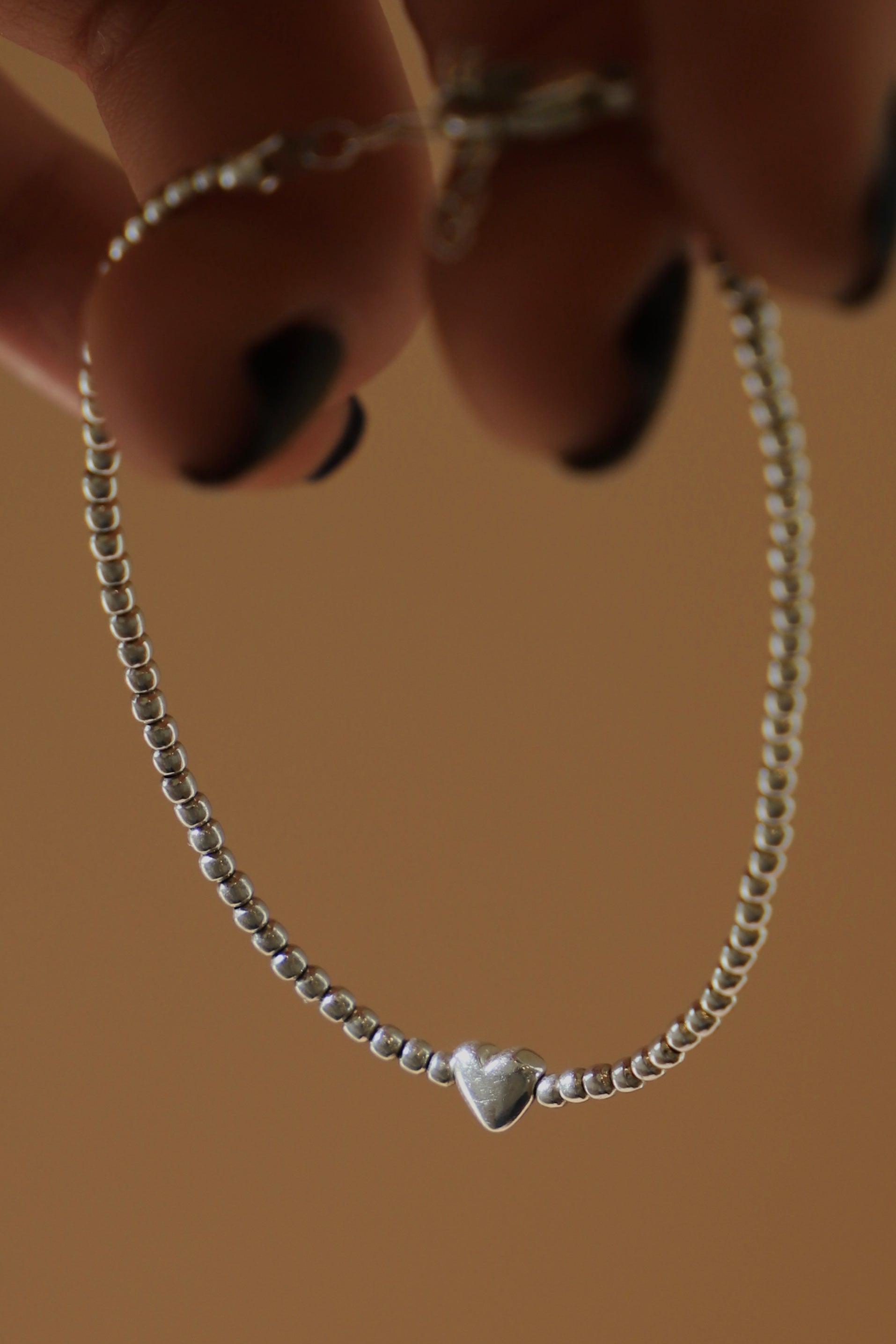 Beaded Heart Bracelet for Women - Elegant Handmade Jewelry Gift for Her - Perfect for Valentine's Day, Anniversary & Special Occasions