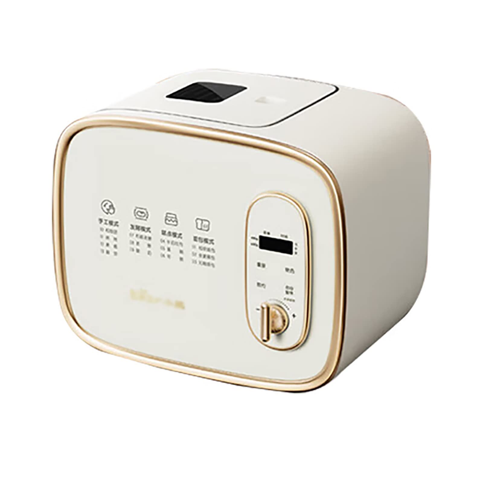 Stainless Steel Bread Maker with Dough Kneading Function - 3 Speed Settings, LED Display & Power-Off Memory - Perfect for Home Baking, Bread Making, and Pastry Dough Preparation