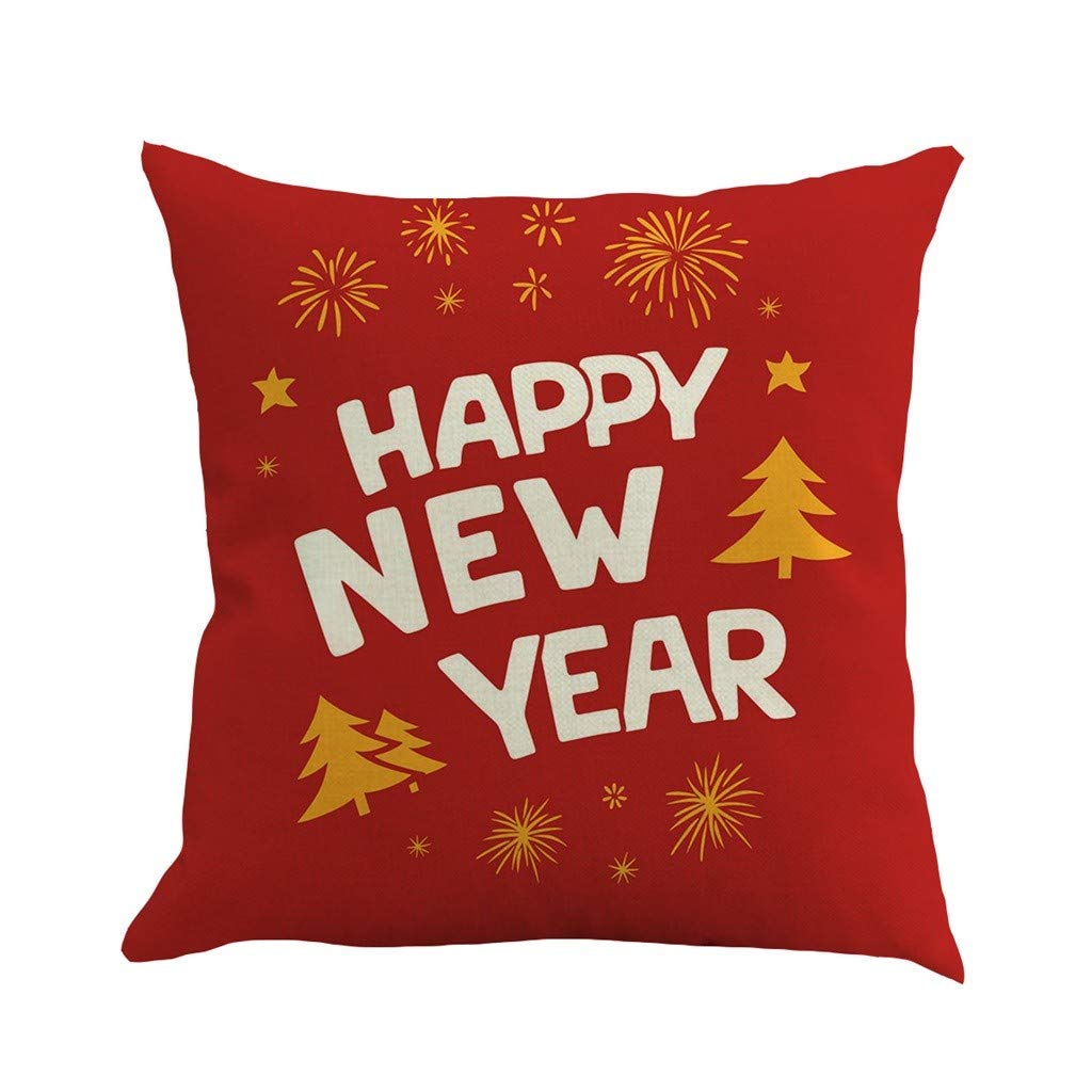 Christmas Snowman Throw Pillow Covers 18x18 Inch - Winter Holiday Home Decor Cushion Covers for Sofa, Couch & Bed - Breathable Linen with Hidden Zipper - Perfect for Living Room, Bedroom & Seasonal Decorations
