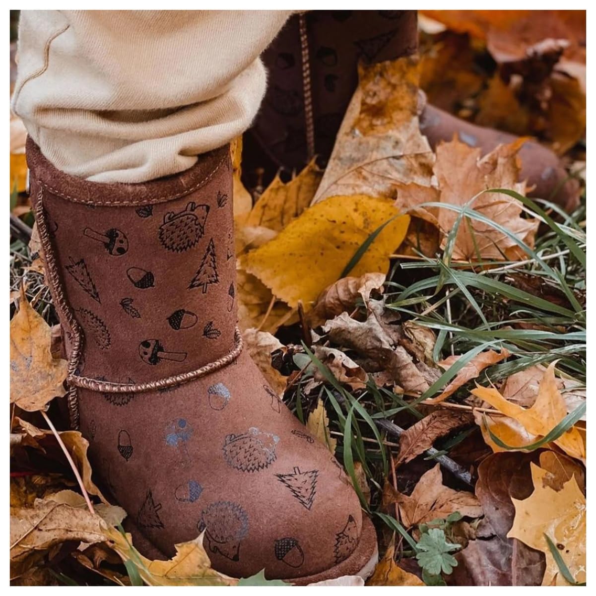 EMU Australia Kids Boots - Waterproof Winter Snow Boots for Boys & Girls, Warm Fleece Lined, Non-Slip Sole - Perfect for Outdoor Play, Hiking, and Cold Weather Activities