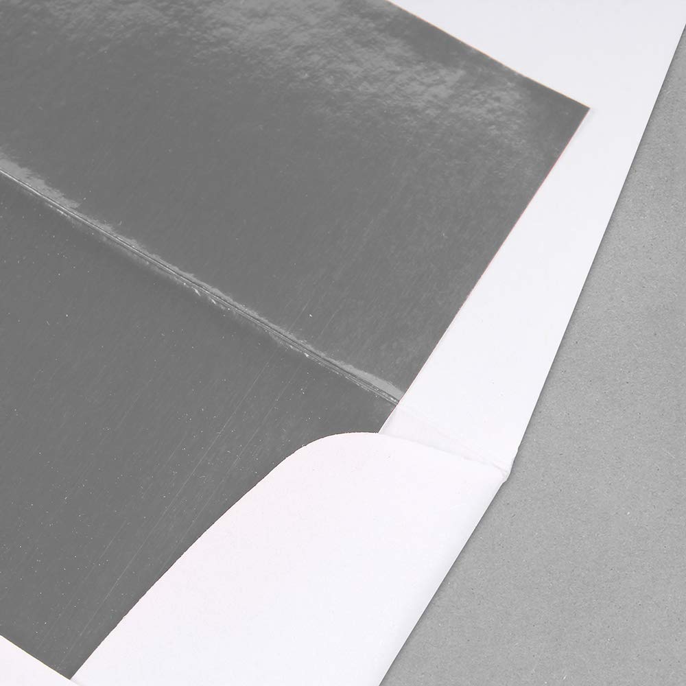 JAM PAPER A7 Foil Lined Invitation Envelopes - 5 1/4 x 7 1/4 Inches - White with Silver Foil - Bulk Pack of 250 - Perfect for Weddings, Parties, Greeting Cards & Business Correspondence