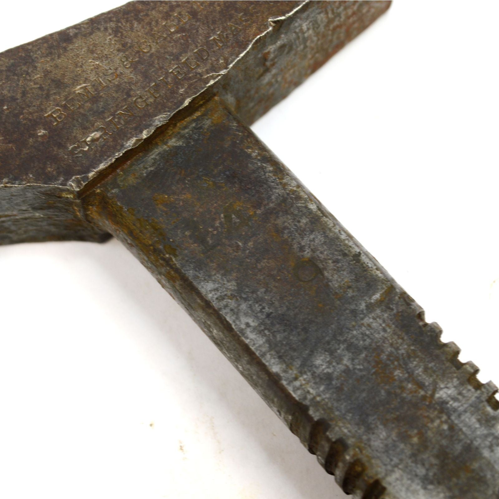 Vintage Bemis & Call H&T Antique Combination Monkey Pipe Wrench - 11 Inch Double Jaw Adjustable Tool (2.5 lbs) for Plumbing, Mechanical Repairs & DIY Projects