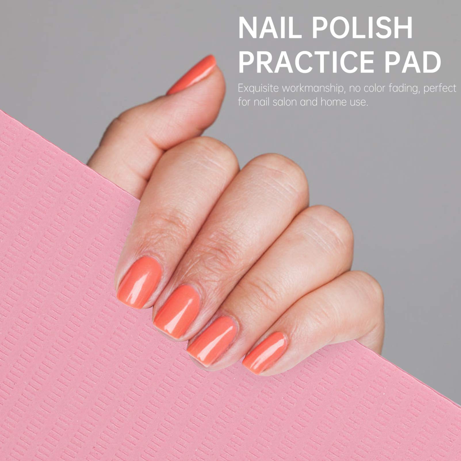 Professional Nail Art Table Mat - Non-Slip Manicure Desk Protector for Nail Practice & Design | Waterproof, Durable Nail Art Tools Mat | Perfect for Salon, Home & Travel Use