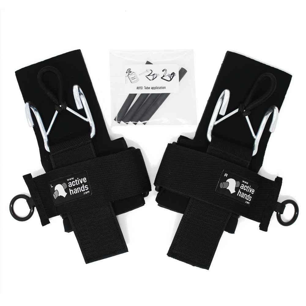 Hooked Gym Gripping Aids for Bar Exercises - Improve Grip Strength & Reduce Hand Fatigue | Perfect for Weightlifting, CrossFit & Pull-Up Training