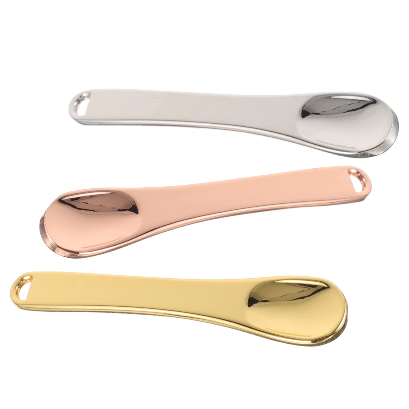 ULTECHNOVO 2-Pack Mini Makeup Spatulas - Skin Care & Lotion Applicator Tool - Non-Scratch Reusable Facial Cosmetic Spatula for Creams & Serums (3pcs x 2) - Perfect for Precise Makeup Application & Skincare Routine