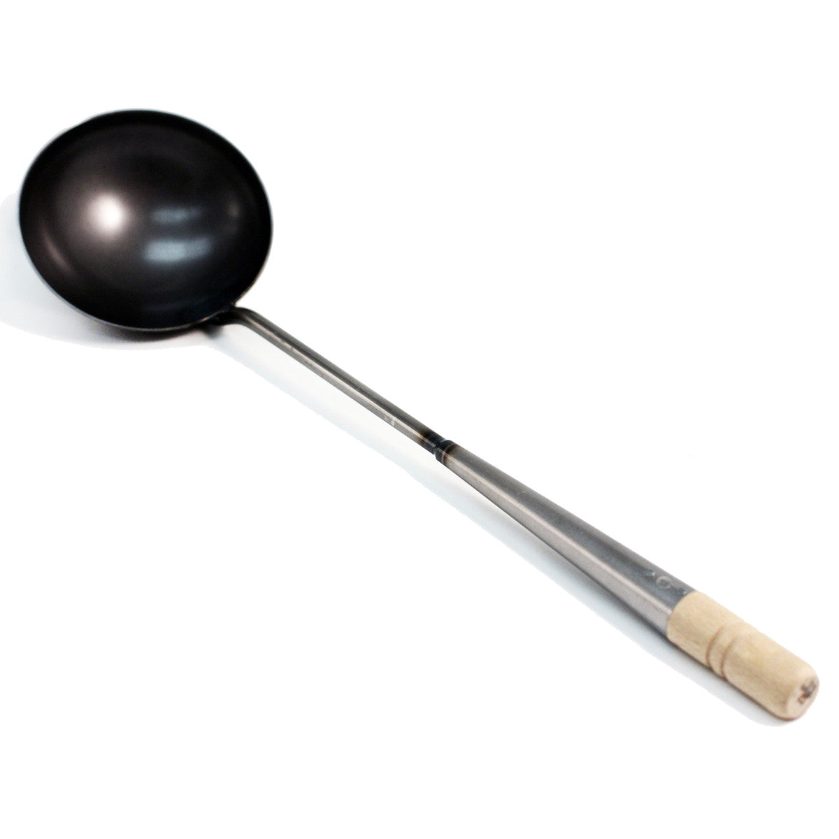 Best Stainless Steel Chinese Wok Ladle - Durable Cooking Spoon for Stir Frying, Soup & Noodles - Perfect for Asian Cuisine, Home Kitchen & Restaurant Use