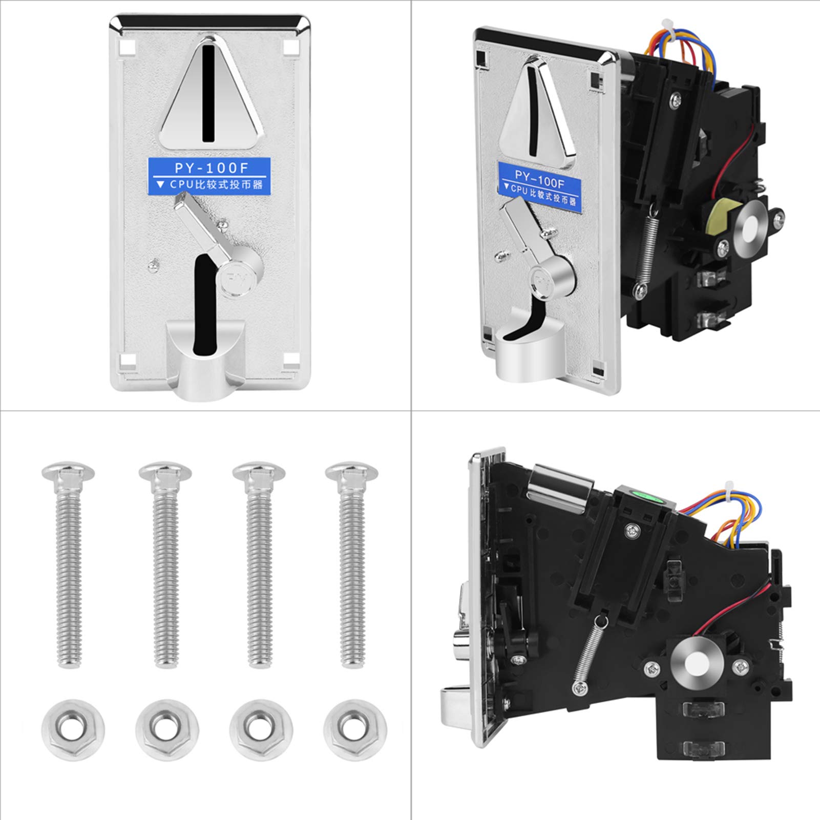 HURRISE Operated Timer Controller Board - Game Mechanism Vending Machine Parts Selector | Convenient Acceptor for Arcade & Amusement Park Machines | Perfect for Coin-Op Gaming & Prize Dispensing Systems