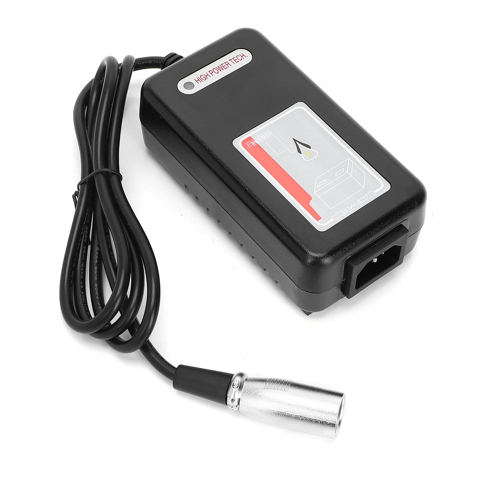 Smart Automatic 24V 2A Battery Charger & Maintainer - Universal Portable Charger for Mobility Scooters, Wheelchairs, Cars, Boats, Lawn Mowers & Marine Vehicles | Perfect for Home, Travel & Outdoor Power Maintenance