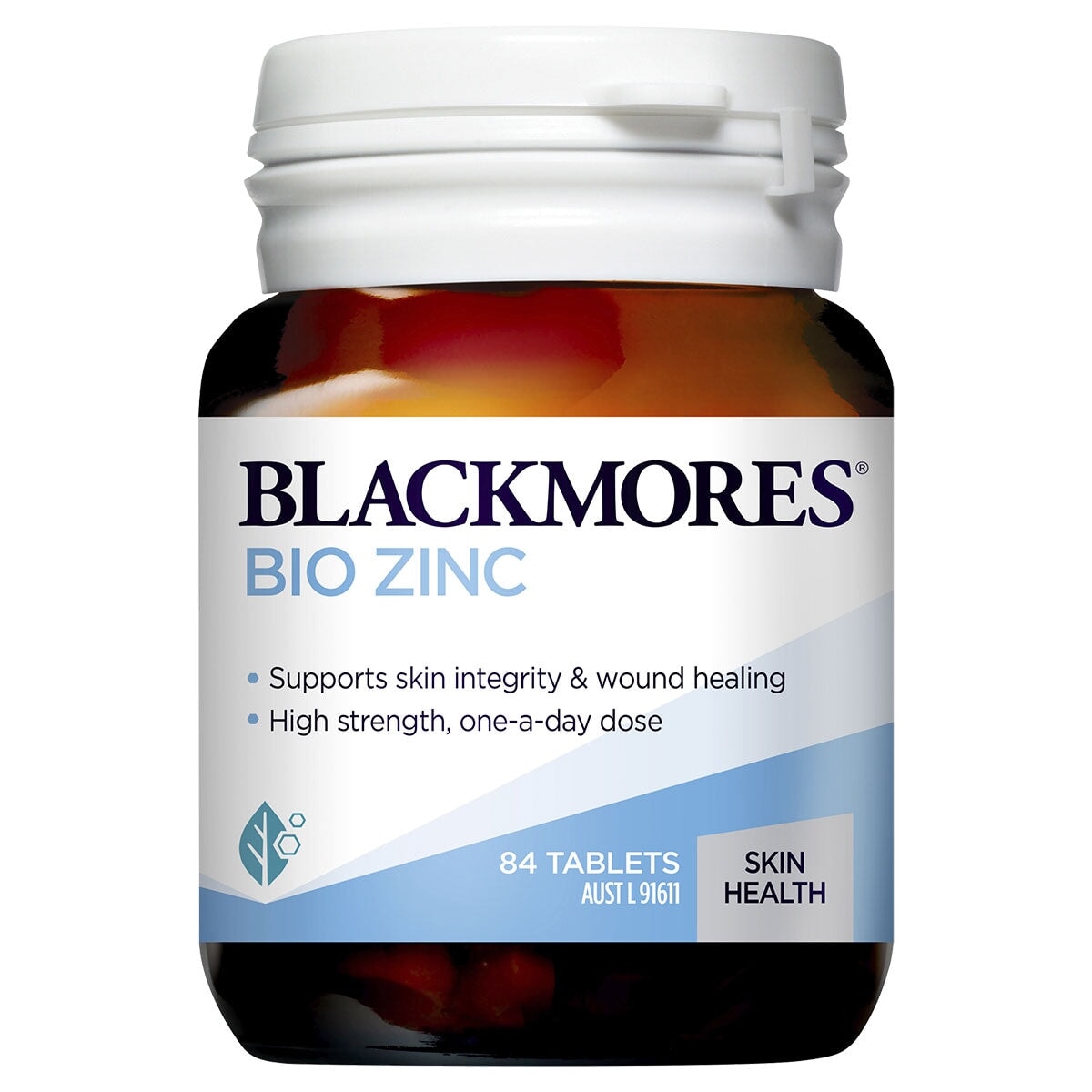 Blackmores Bio Zinc Supplement - Immune Support & Skin Health with Zinc, Vitamin C & E - Daily Wellness for Adults & Kids - Ideal for Cold Season & Healthy Skin Care