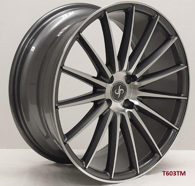 18x8 4x100 18-Inch Alloy Wheels for 2012-2015 MINI Cooper S Coupe - Perfect for Performance Upgrades & Street Style Enhancement