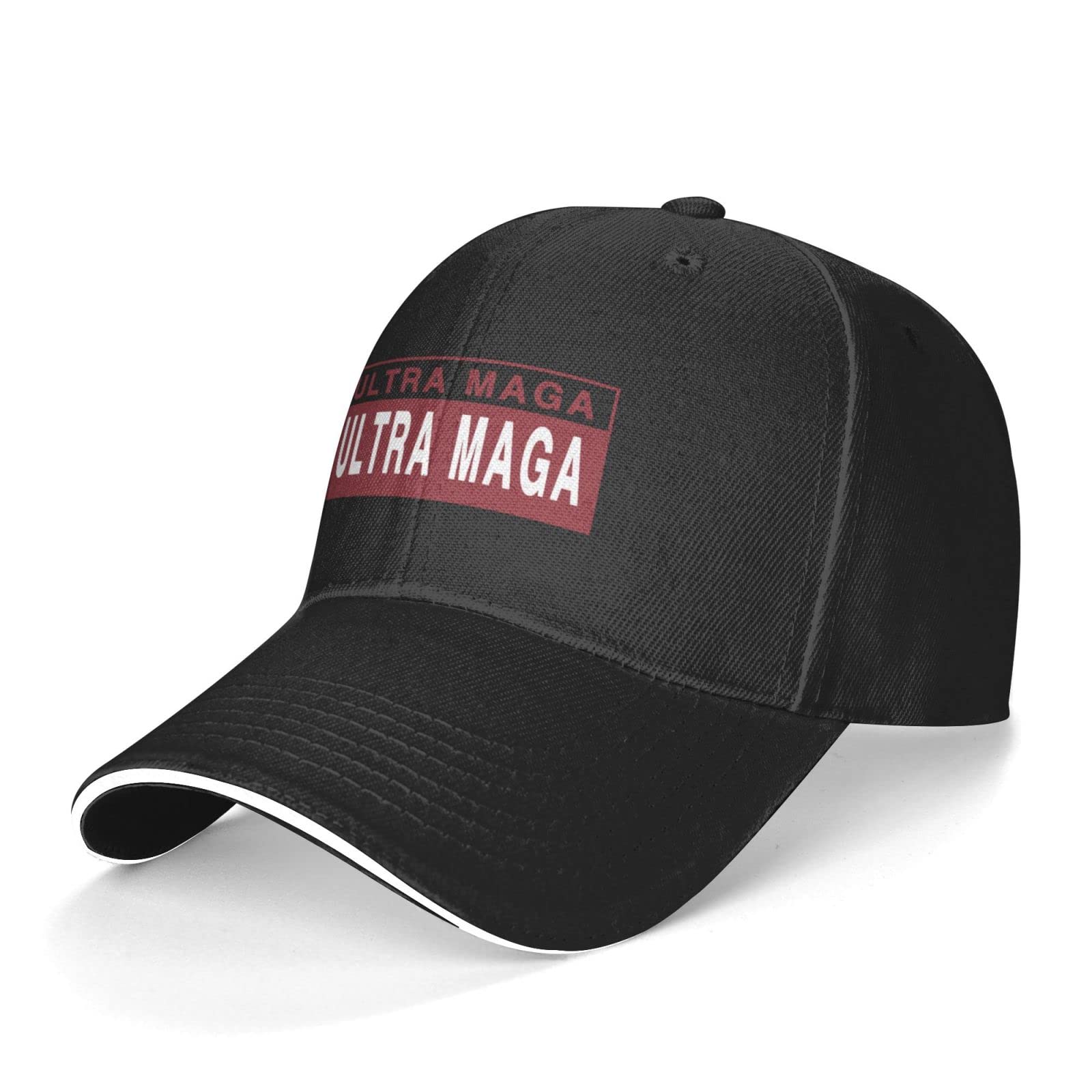 Ultra MAGA Baseball Cap - Adjustable Trucker Hat for Men & Women - Stylish Sandwich Sports Sun Visor - Perfect for Outdoor Activities, Political Events & Casual Wear