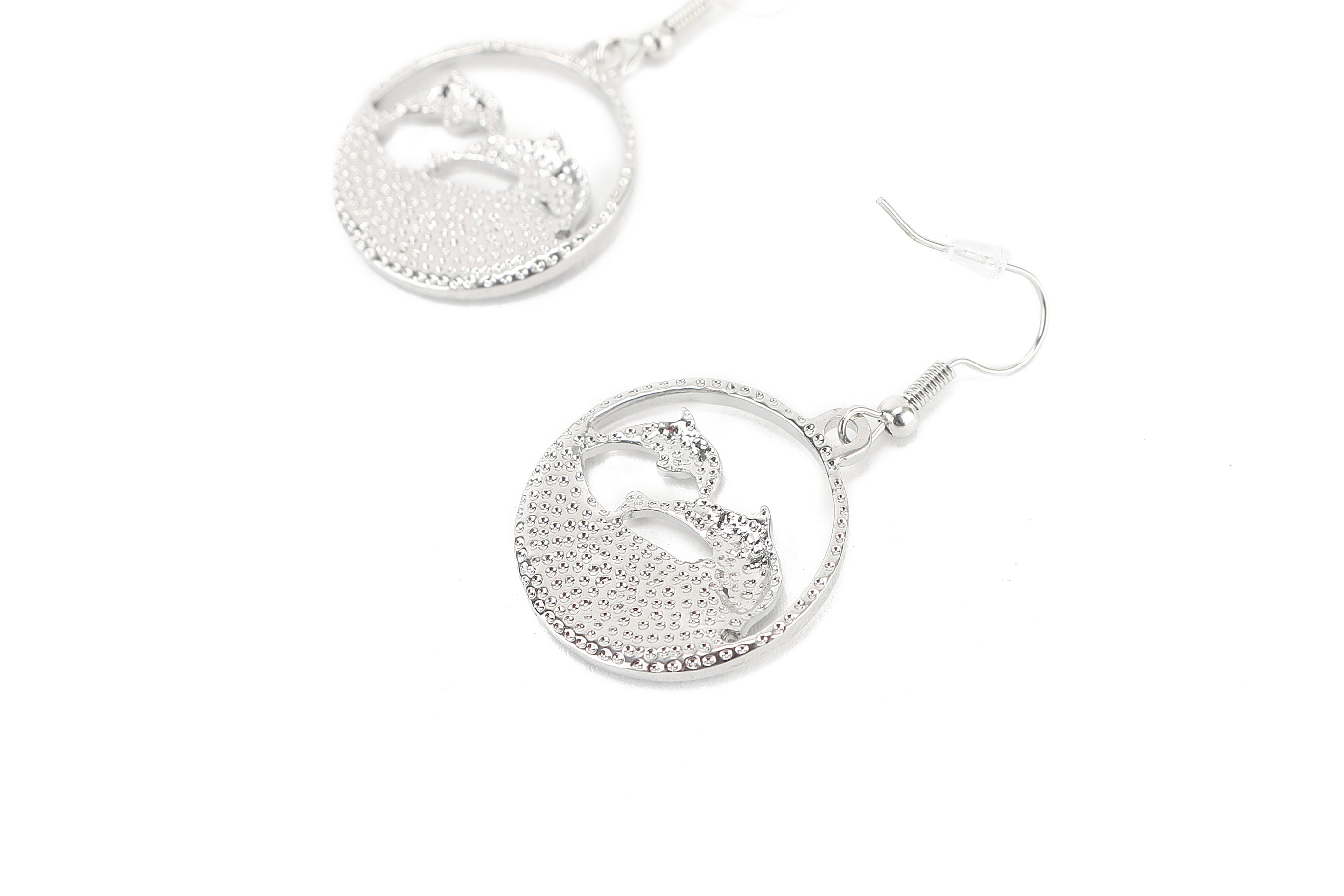 Makamae Dolphin Silver Earrings for Women - Handmade Sterling Silver Jewelry - Perfect for Gifts, Beach Parties & Boho Fashion