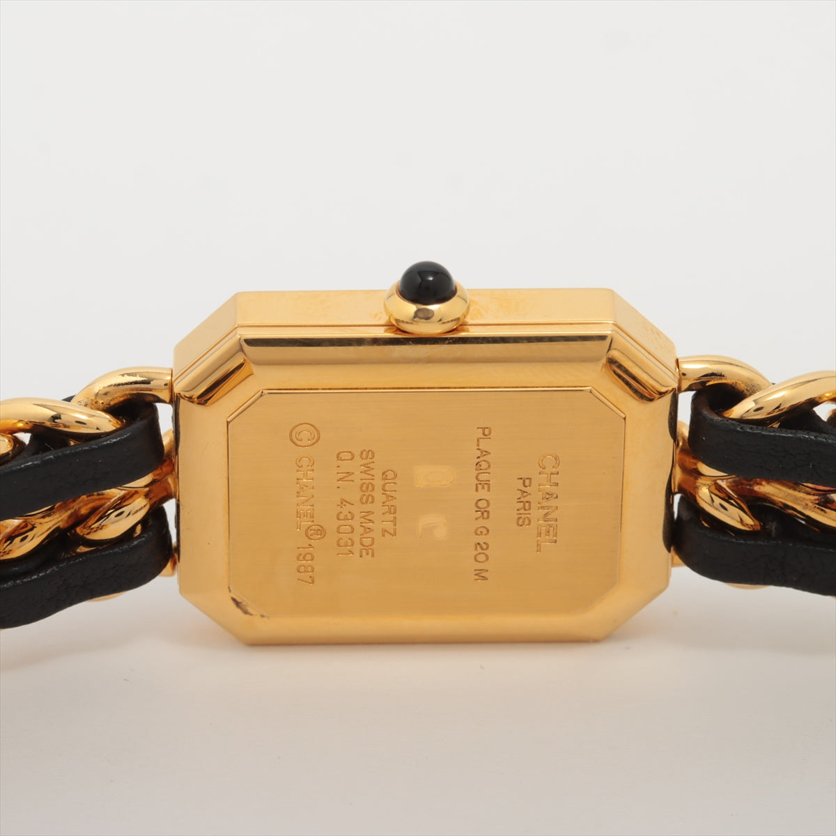 Chanel Première Luxury Women's Watch - Large Size Gold-Tone Stainless Steel Bracelet - Perfect for Evening Events & Special Occasions