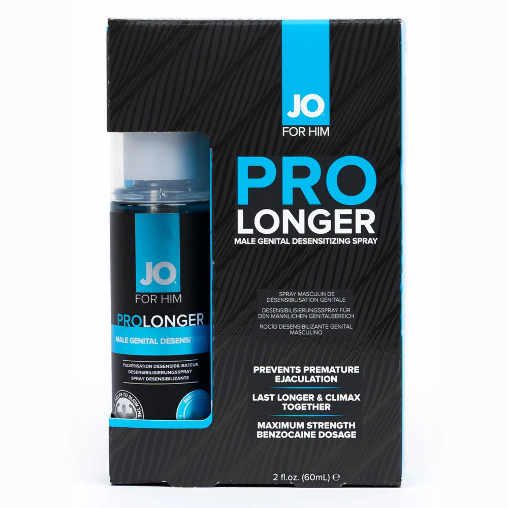 JO For Him ProLonger Desensitizing Spray for Men - Last Longer in Bed, Delay Premature Ejaculation - Perfect for Enhanced Intimacy & Performance