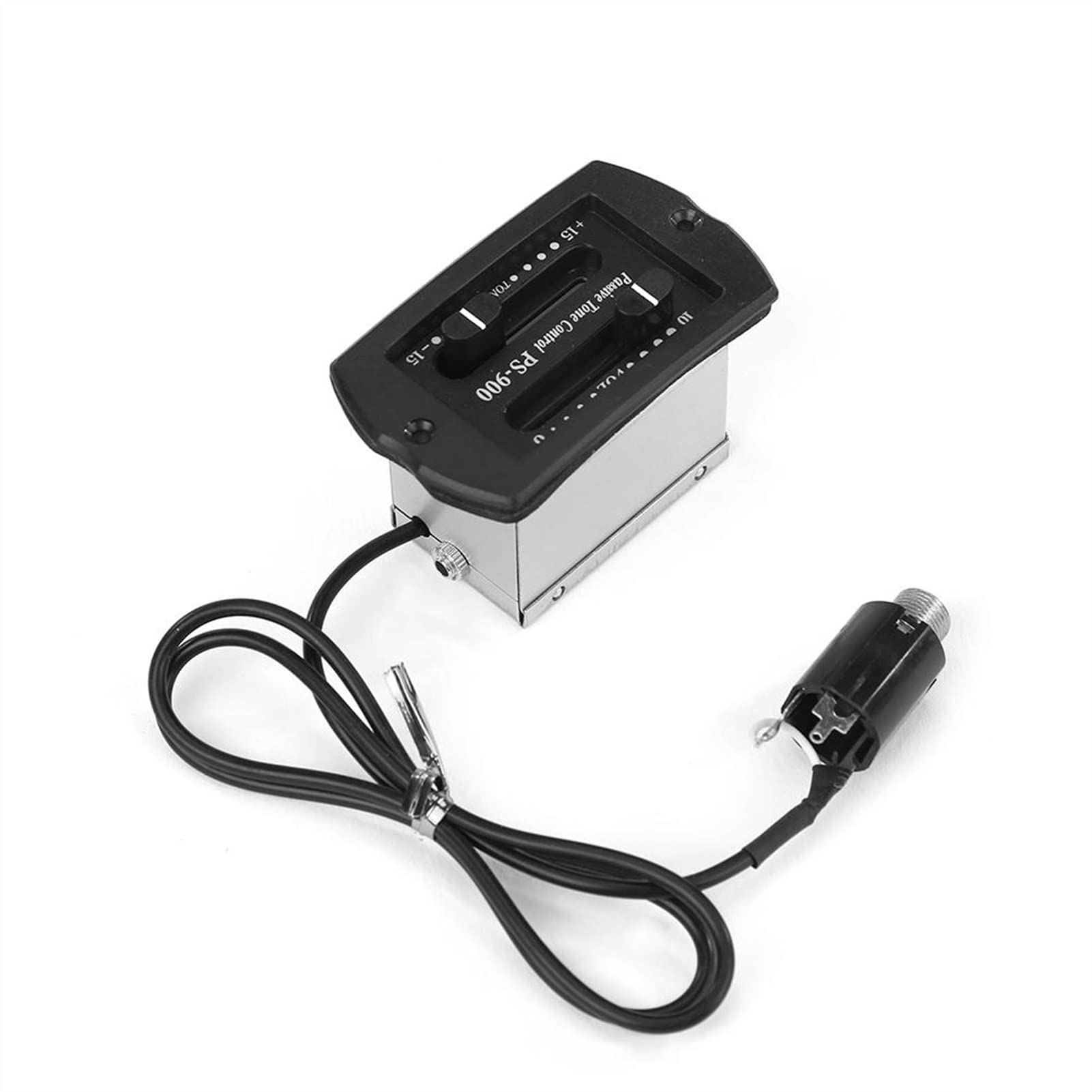 Acoustic Guitar Pickup & 2-Band EQ Preamp System with Built-in Tuner - Professional Sound Enhancement for Guitar & Ukulele - Perfect for Live Performances & Studio Recording
