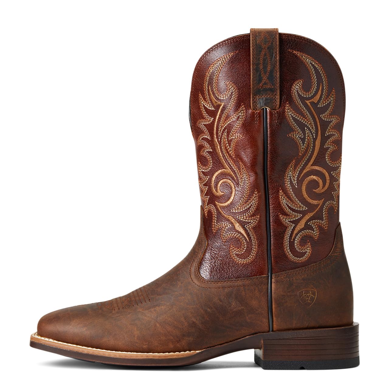 Ariat Men's Lasco Ultra Western Boot - Durable Cowboy Boots for Riding, Work & Casual Wear | Comfortable & Stylish for Ranch, Rodeo & Everyday Use