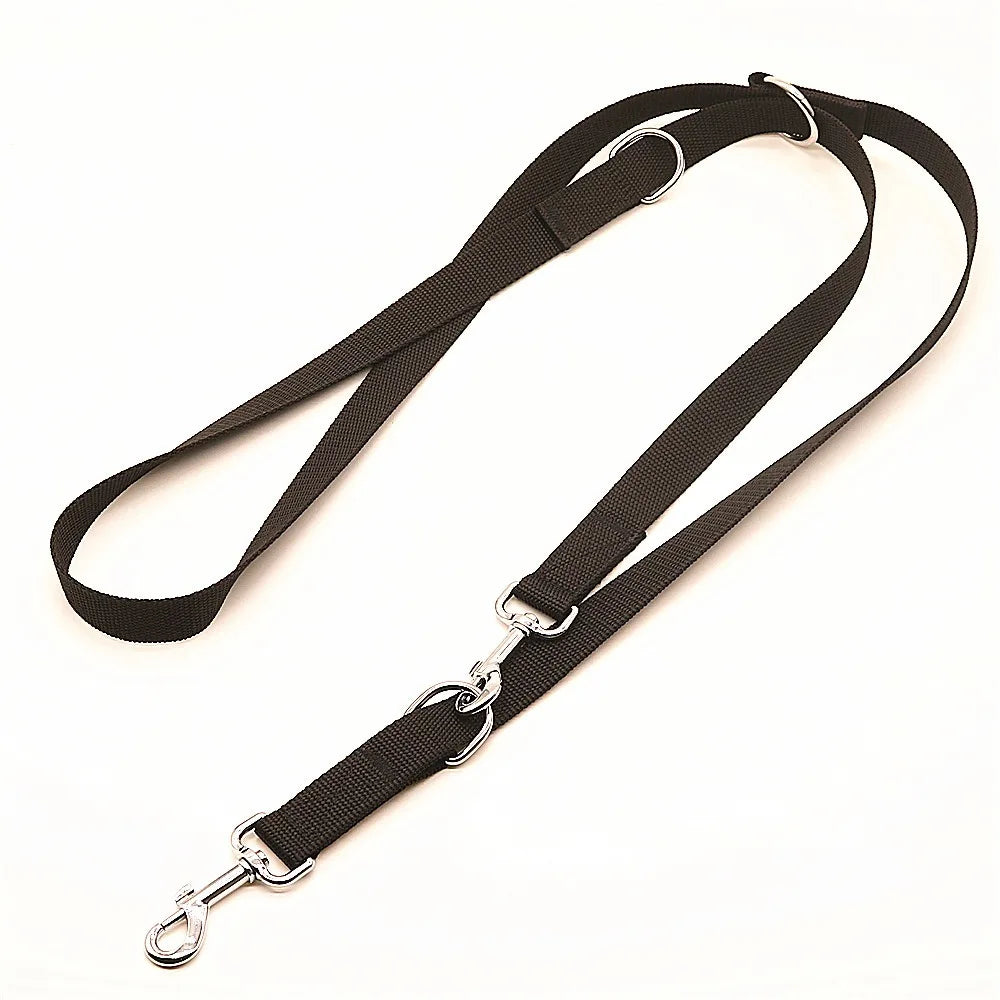 Police Style Dog Training Lead - Heavy Duty Control Leash for Walking & Obedience Training | Perfect for Large Dogs, Aggressive Dogs & Professional Dog Handlers