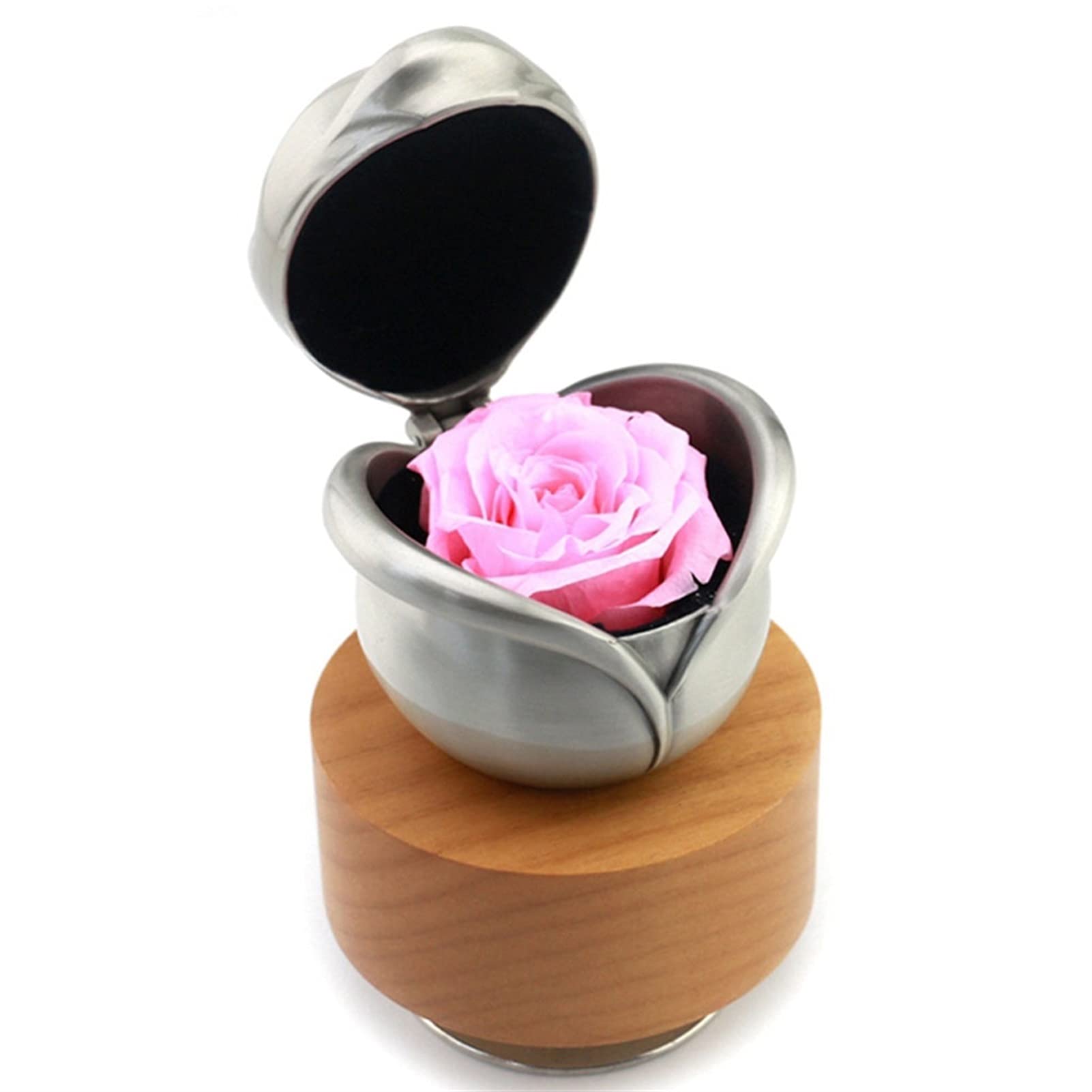 **Enchanted Rose Musical Jewelry Box - Beauty and The Beast Inspired Music Box for Kids & Girls | Perfect Birthday Gift & Collectible Toy | Disney Live Action Movie Theme (Color: Beauty and The Beast) | Great for Bedroom Decor, Gift Giving & Disney Fan Collections**