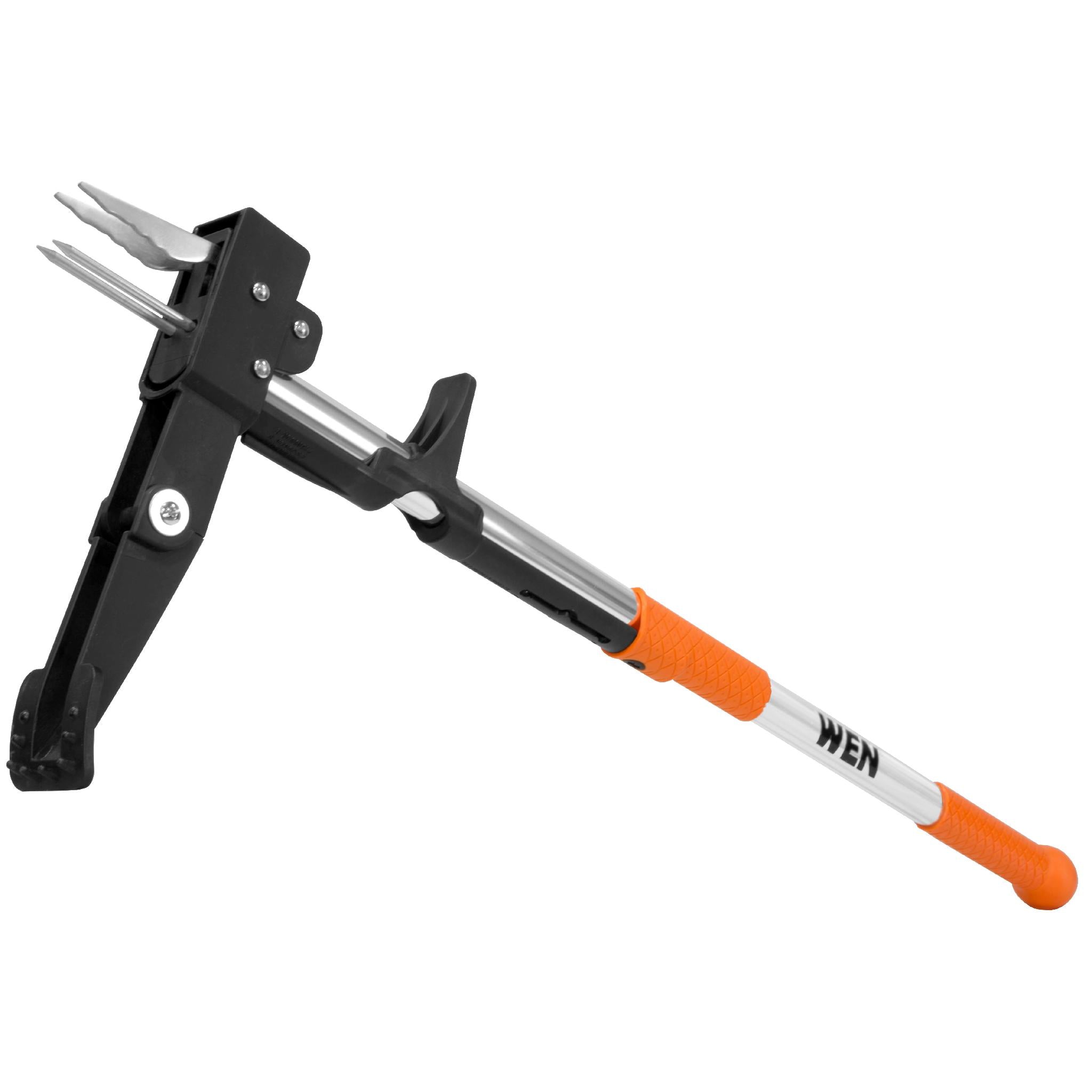 WEN GA1139 Stand Up Gardening Weeder Tool - Ergonomic Weed, Root & Dandelion Remover for Easy Lawn Care | Perfect for Standing Weed Removal & Garden Maintenance