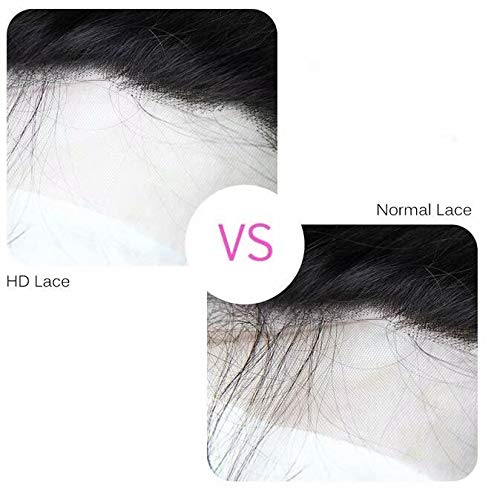 13x6 HD Lace Front Human Hair Wig - Ombre Short Water Wave Bob Wig with Baby Hair | 150% Density Brazilian Remy Hair | 1B/30 Color (12 Inch) | Perfect for Daily Wear, Cosplay & Special Occasions