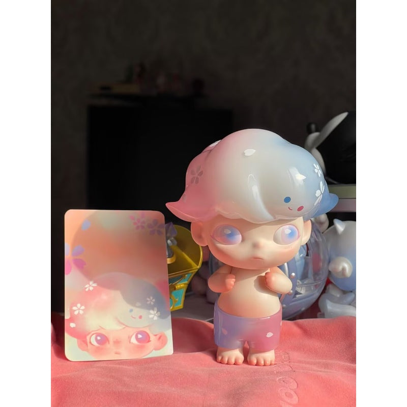 DIMOO Cherry Blossom At Night Limited Edition Collectible Figure - Perfect for Anime Fans, Home Decor & Gift Giving