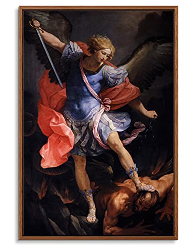 Archangel Michael Tramples Satan